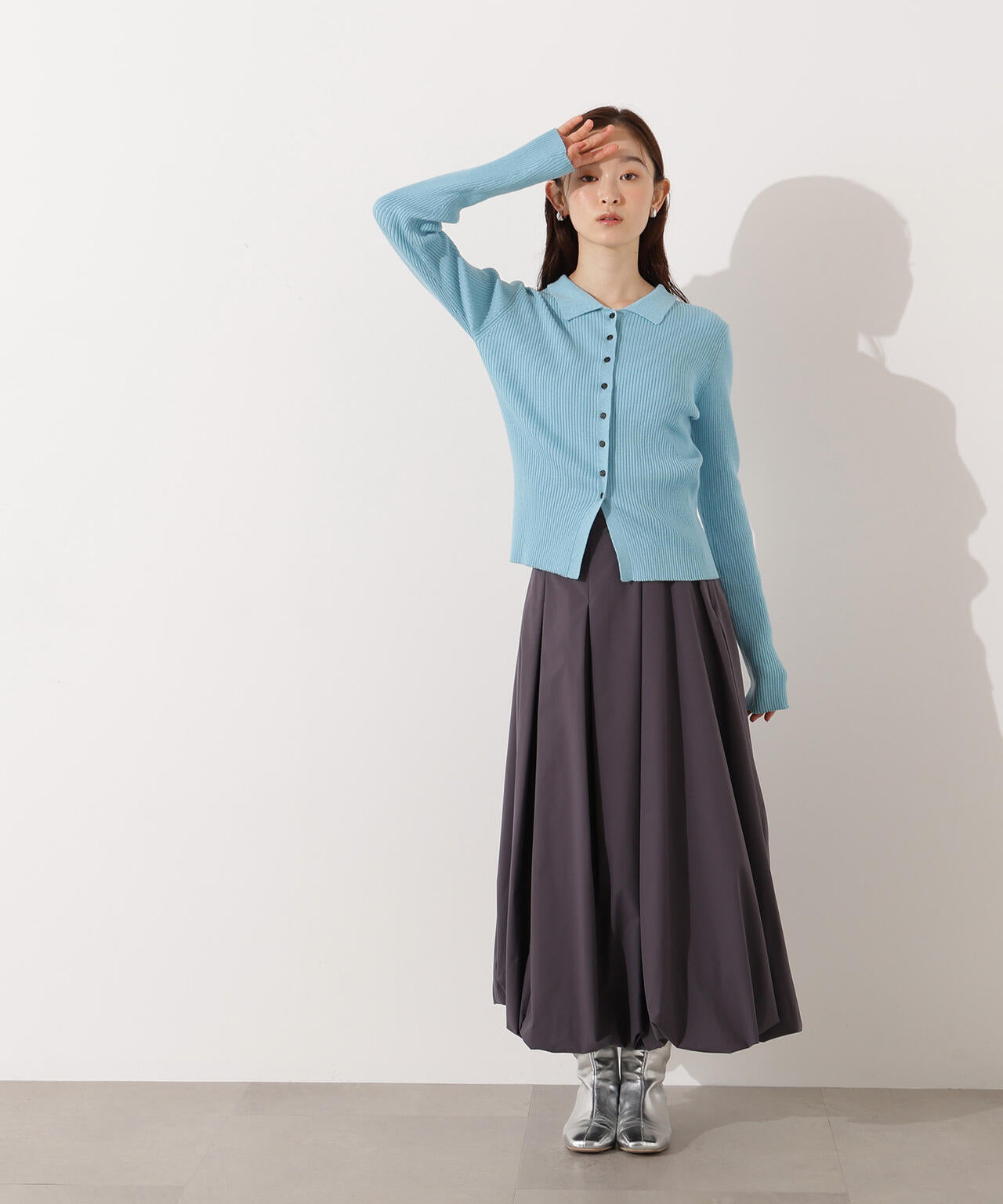 バルーンタックスカート | N. Natural Beauty Basic*（エヌ ナチュラル