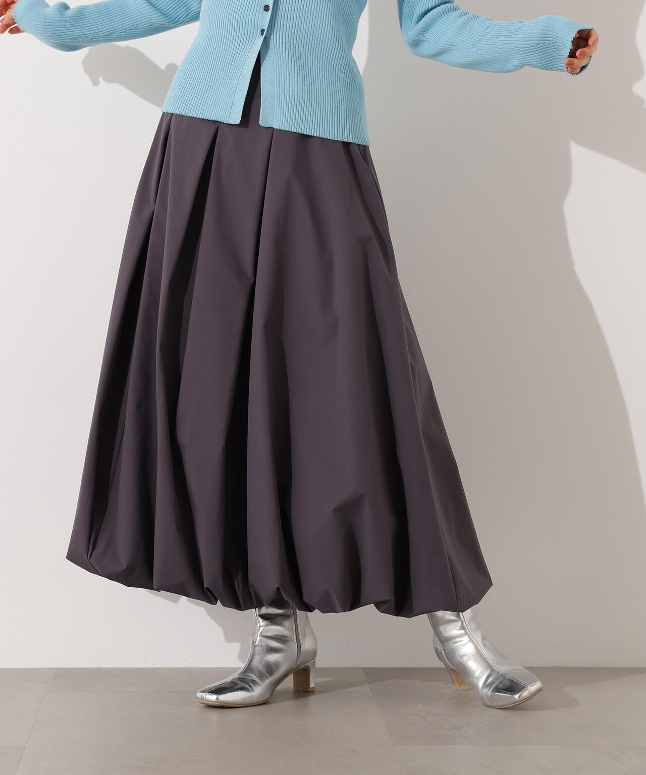 バルーンタックスカート | N. Natural Beauty Basic*（エヌ ナチュラル