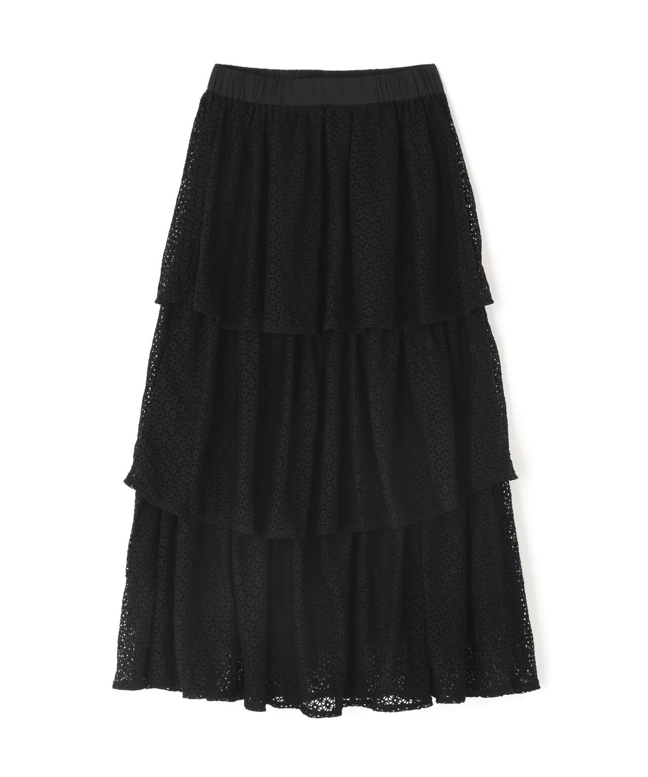 ティアードレーススカート