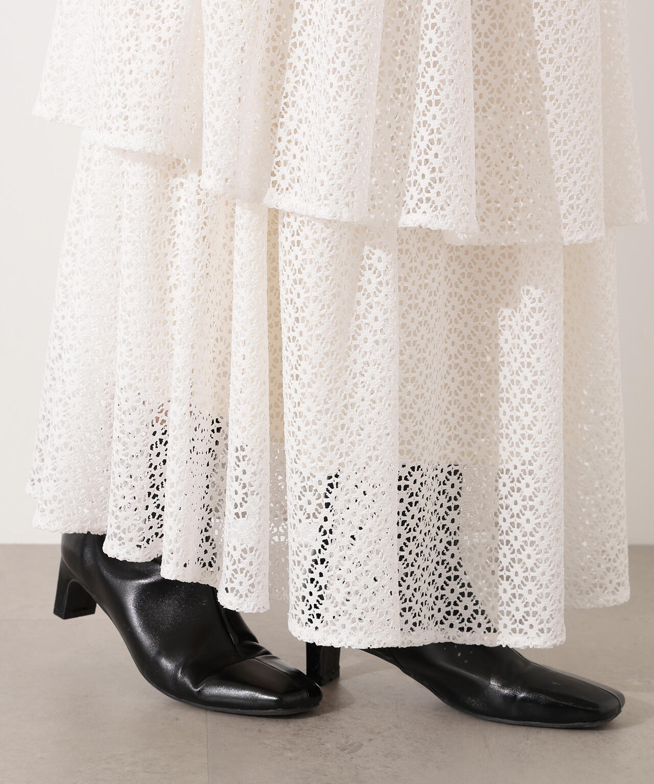 ティアードレーススカート | N. Natural Beauty Basic*（エヌ