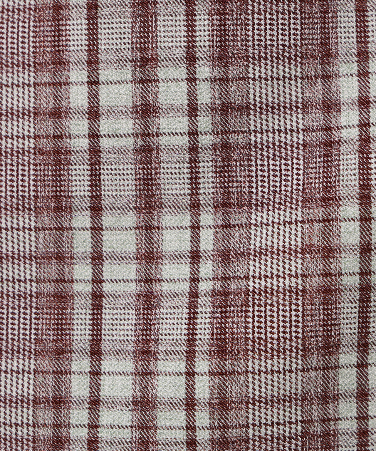 【小室安未さん着用】ハイウエストチェックナロースカート《ブラウン系：LUMINE・LUCUA・official site限定》