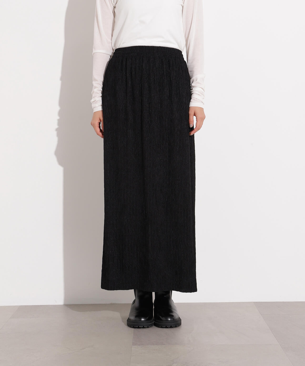 シュリンクナロースカート | N. Natural Beauty Basic*（エヌ