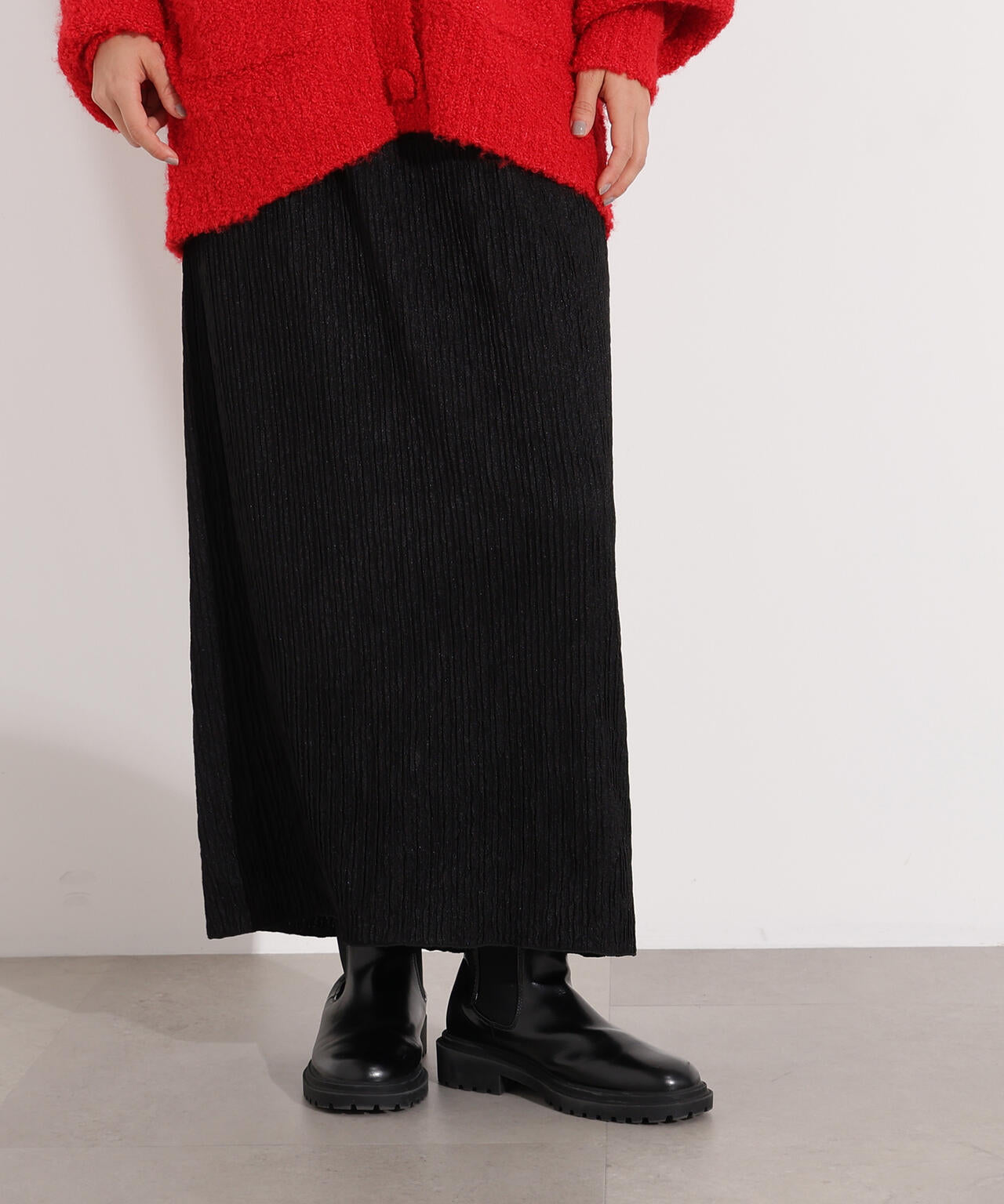 シュリンクナロースカート | N. Natural Beauty Basic*（エヌ