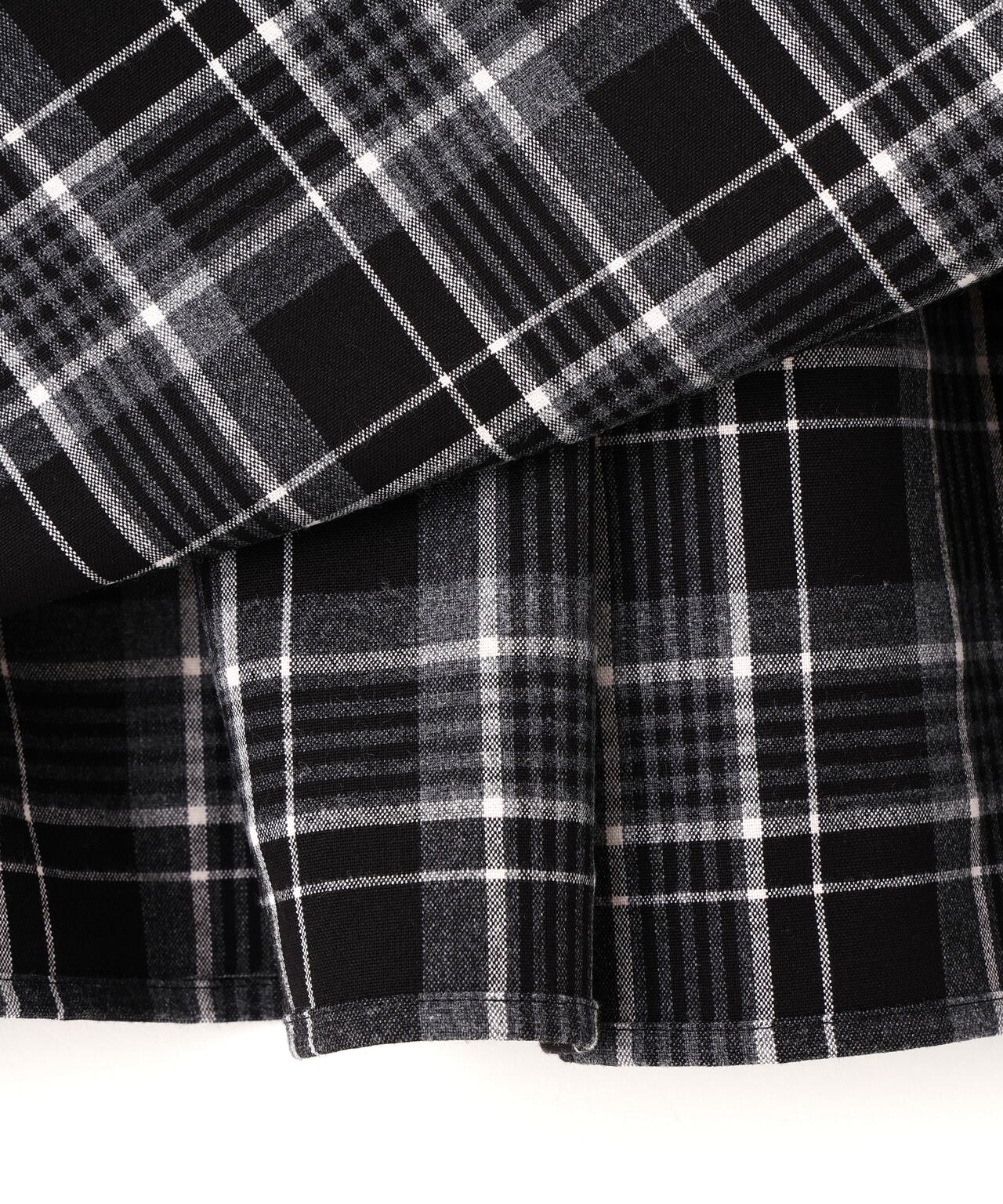 チェックティアードスカート