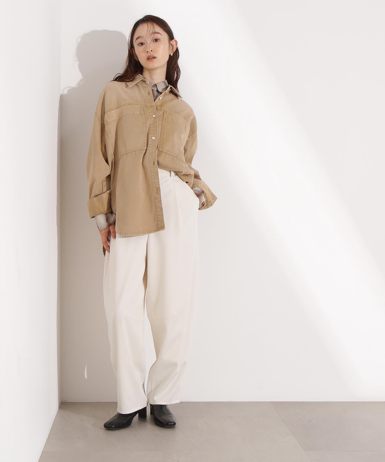 カーブパンツ | N. Natural Beauty Basic*（エヌ ナチュラル