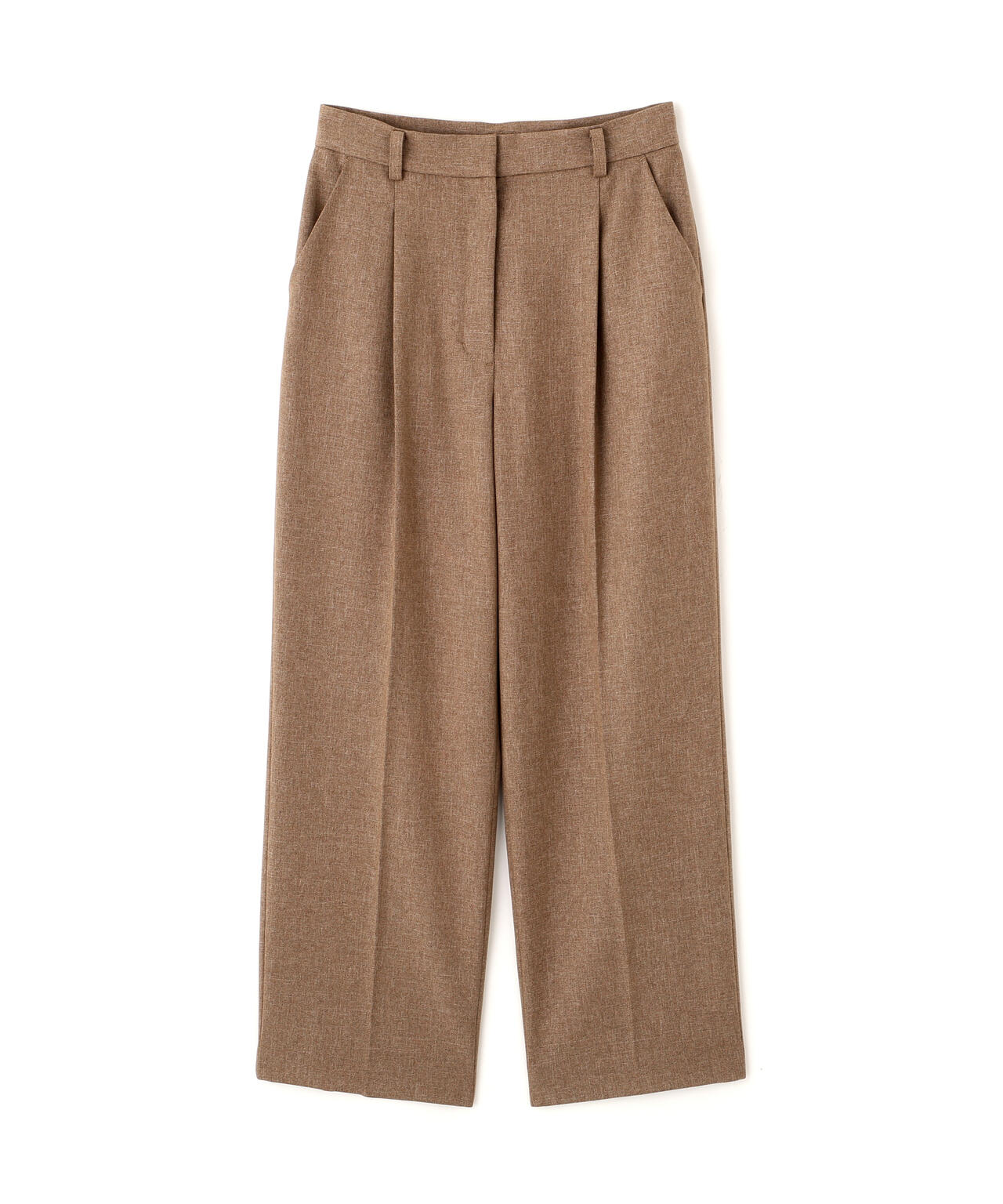 小室安未さん着用】ツィーディーワンタックストレートパンツ | N