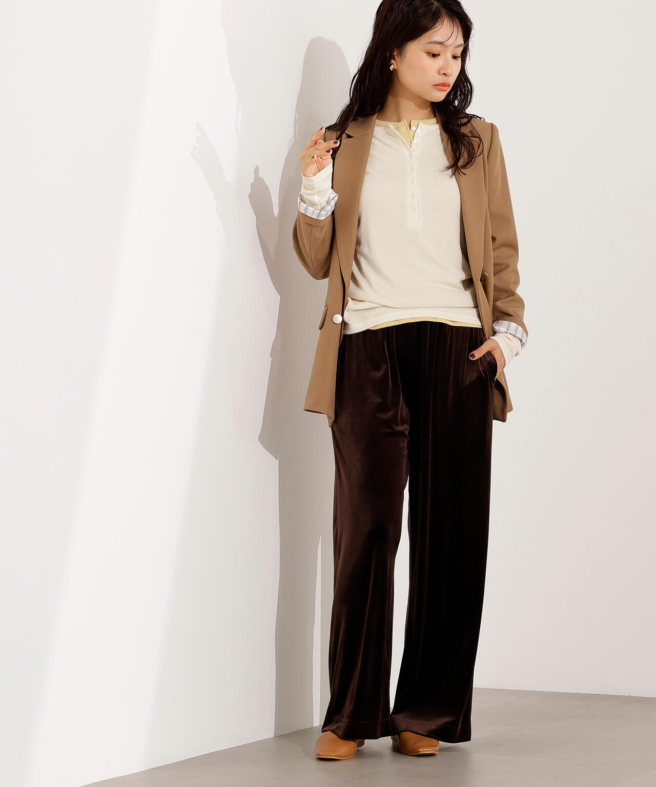 小室安未さん着用】ベロアパンツ | N. Natural Beauty Basic*（エヌ