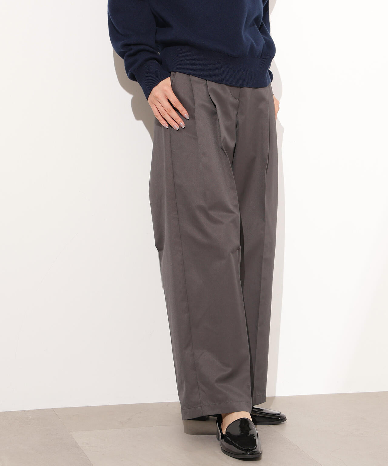 ツータックツイルパンツ | N. Natural Beauty Basic*（エヌ ナチュラル