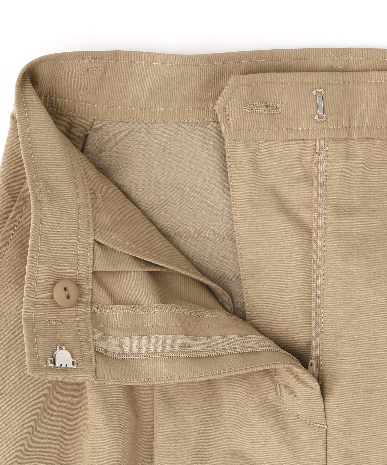 ツータックツイルパンツ