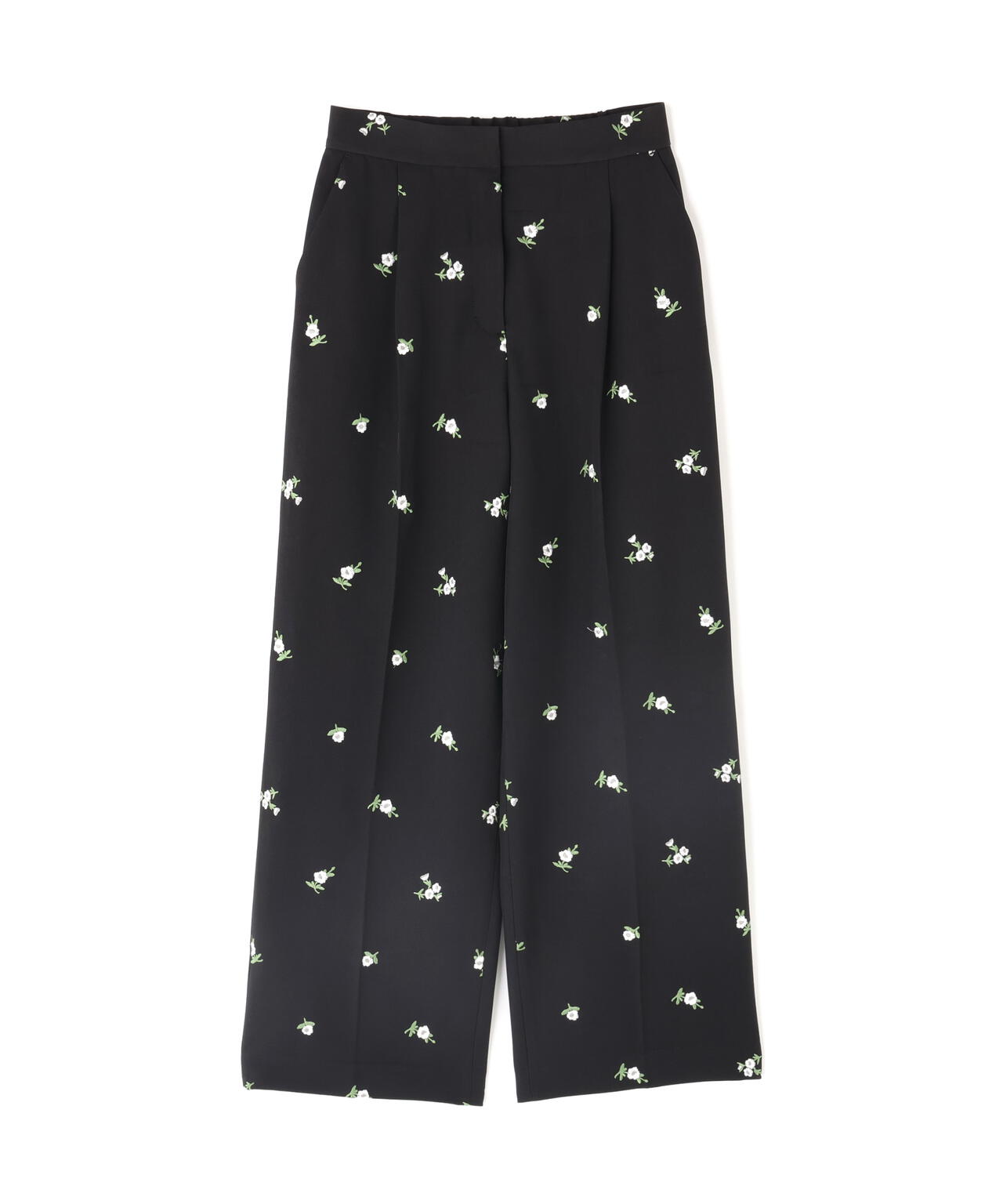 【小室安未さん着用】エンブロイダリーフラワーパンツ