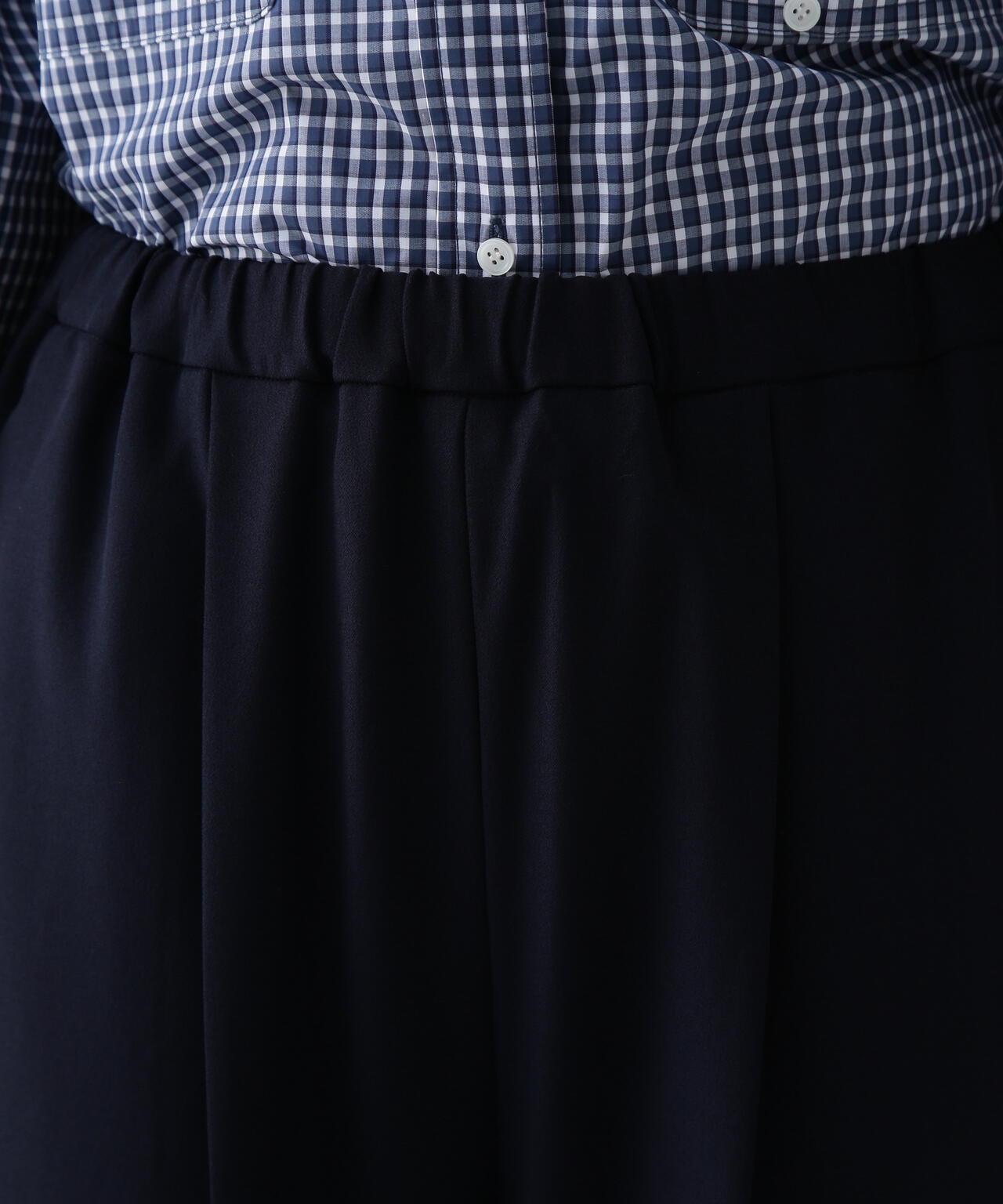 【365ユーティリティー】洗えてシワになりづらいストレッチギャバセットアップ パンツ