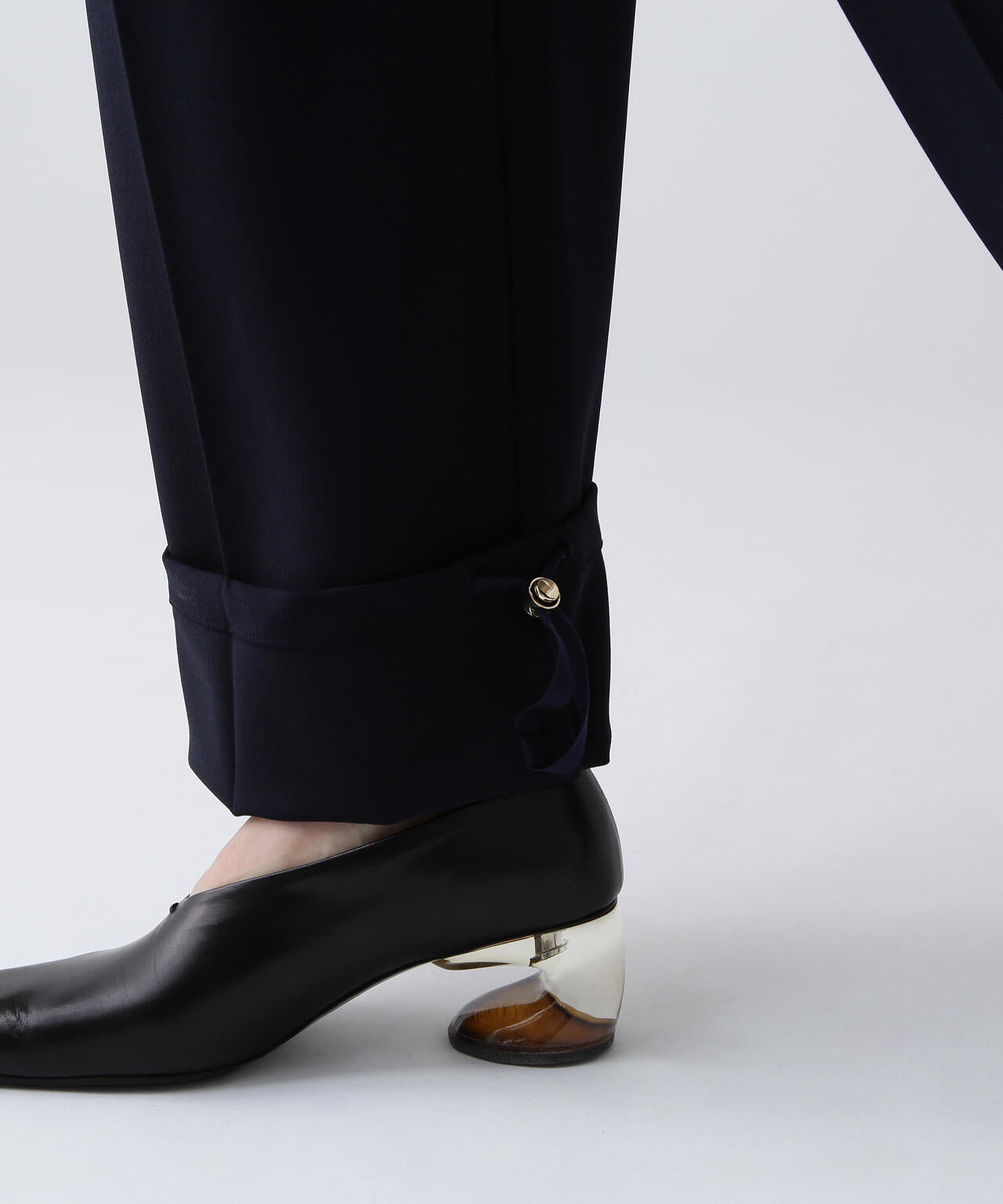 【365ユーティリティー】洗えてシワになりづらいストレッチギャバセットアップ パンツ