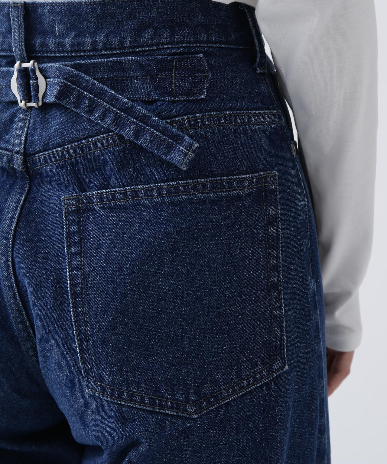 365ユーティリティー】 洗っても取れづらいセンタープレスデニム