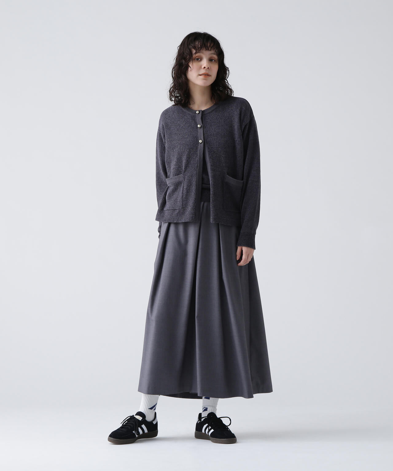 365ユーティリティー】 洗えるスカート見えフレアパンツ | NAVYNAVY