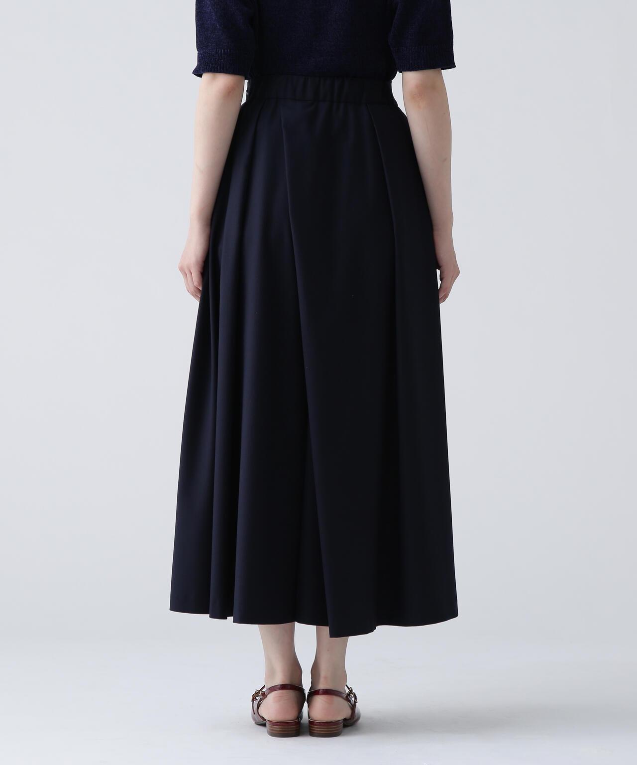 365ユーティリティー】 洗えるスカート見えフレアパンツ | NAVYNAVY