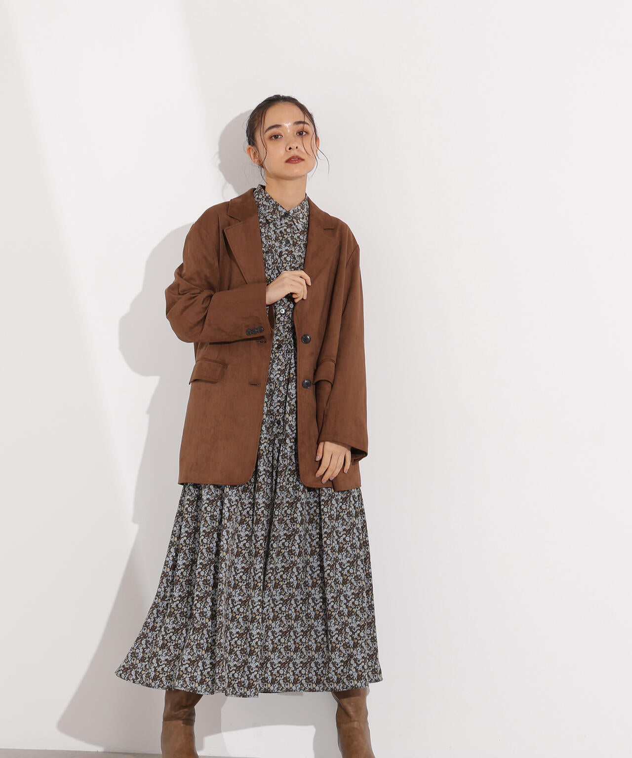 ヴィンテージフラワーシャツワンピース | N. Natural Beauty Basic