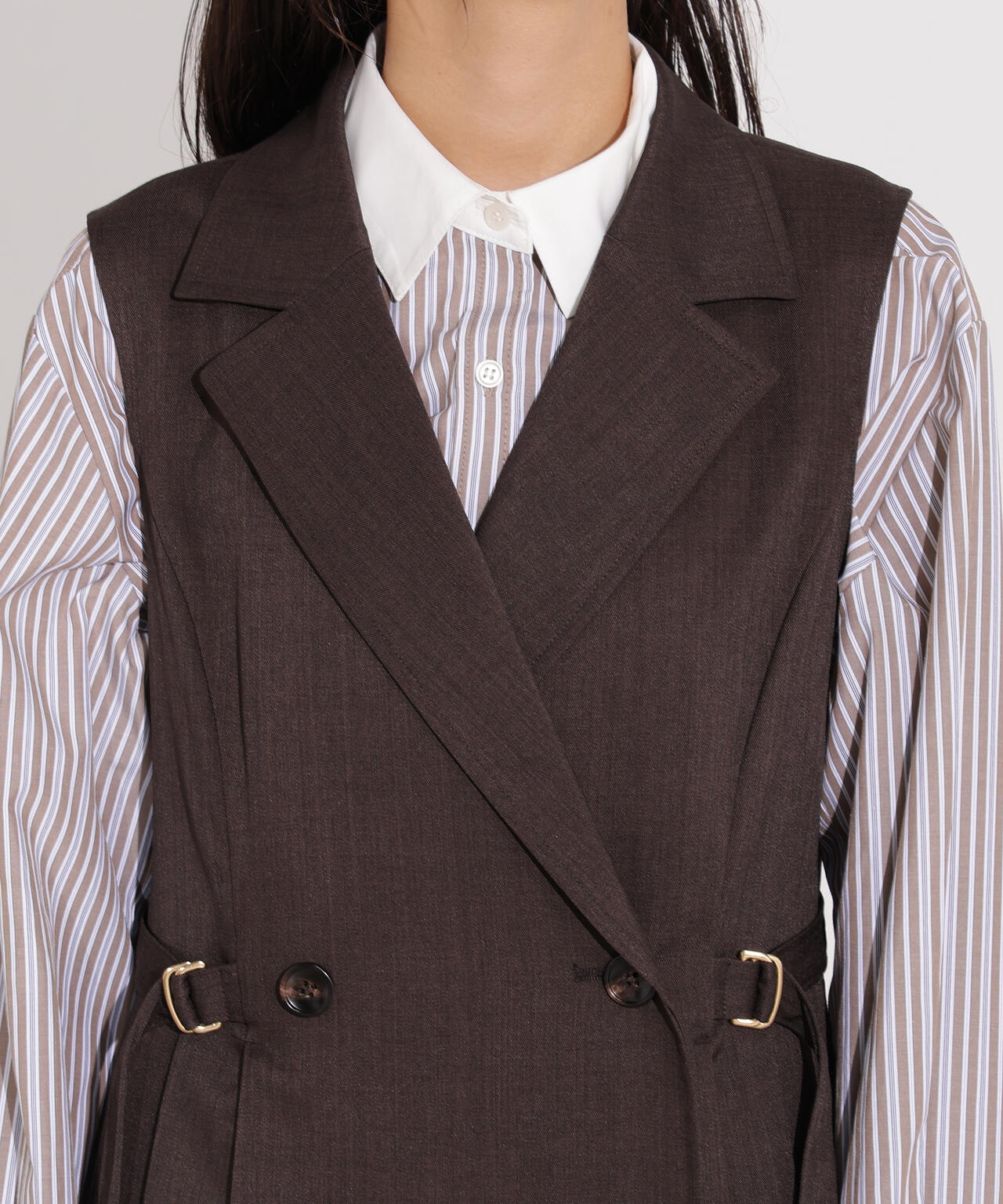 サイドプリーツテーラージャンスカ