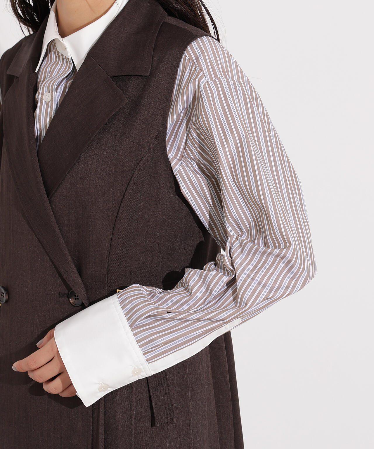 サイドプリーツテーラージャンスカ