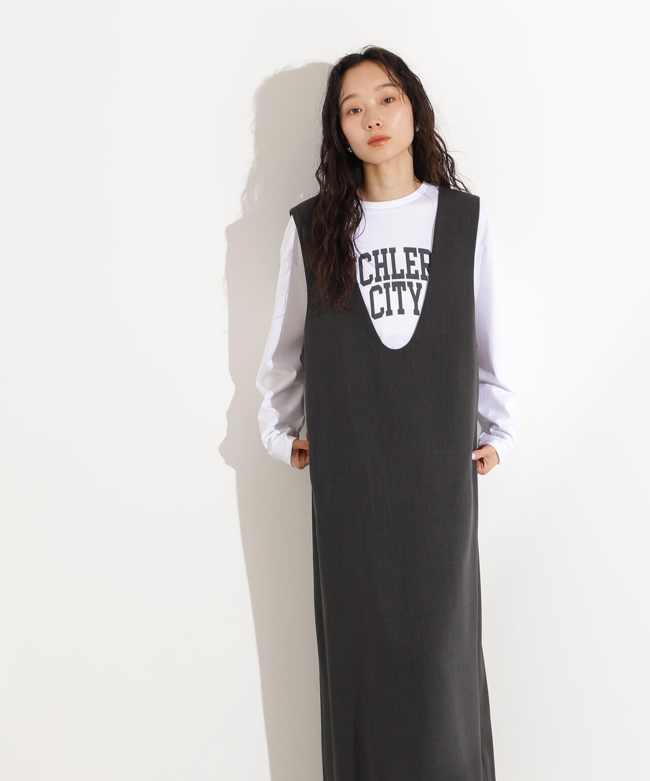 Uネックナロージャンスカ