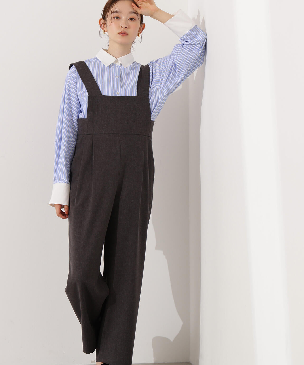 小室安未さん着用】ワイドストラップサロペット | N. Natural