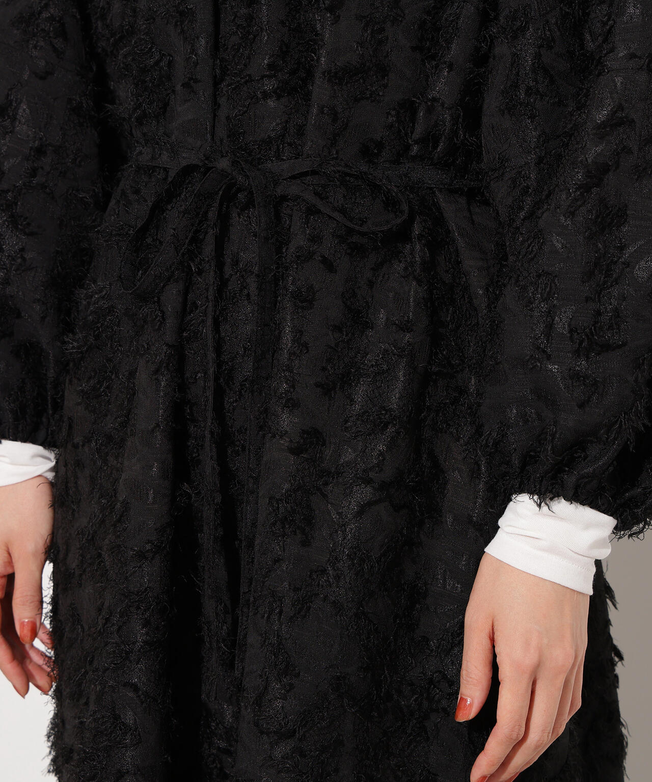 カットジャガードギャザーワンピース | N. Natural Beauty Basic