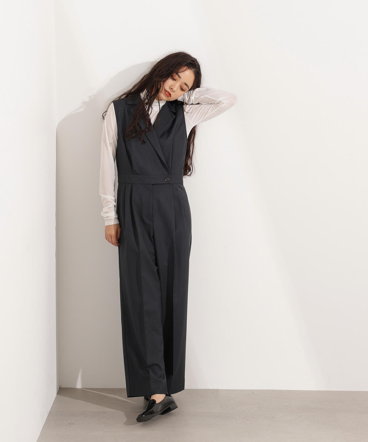 【小室安未さん着用】テーラードジャンプスーツ