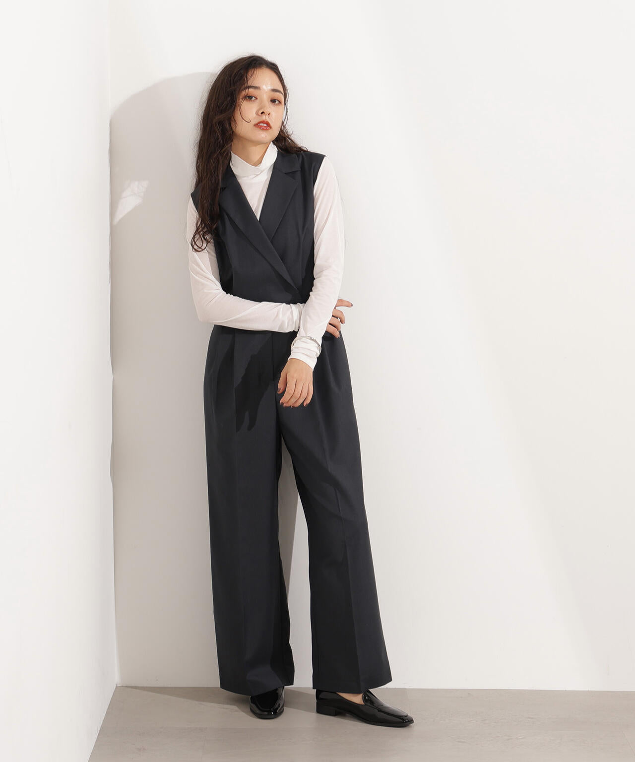 【小室安未さん着用】テーラードジャンプスーツ