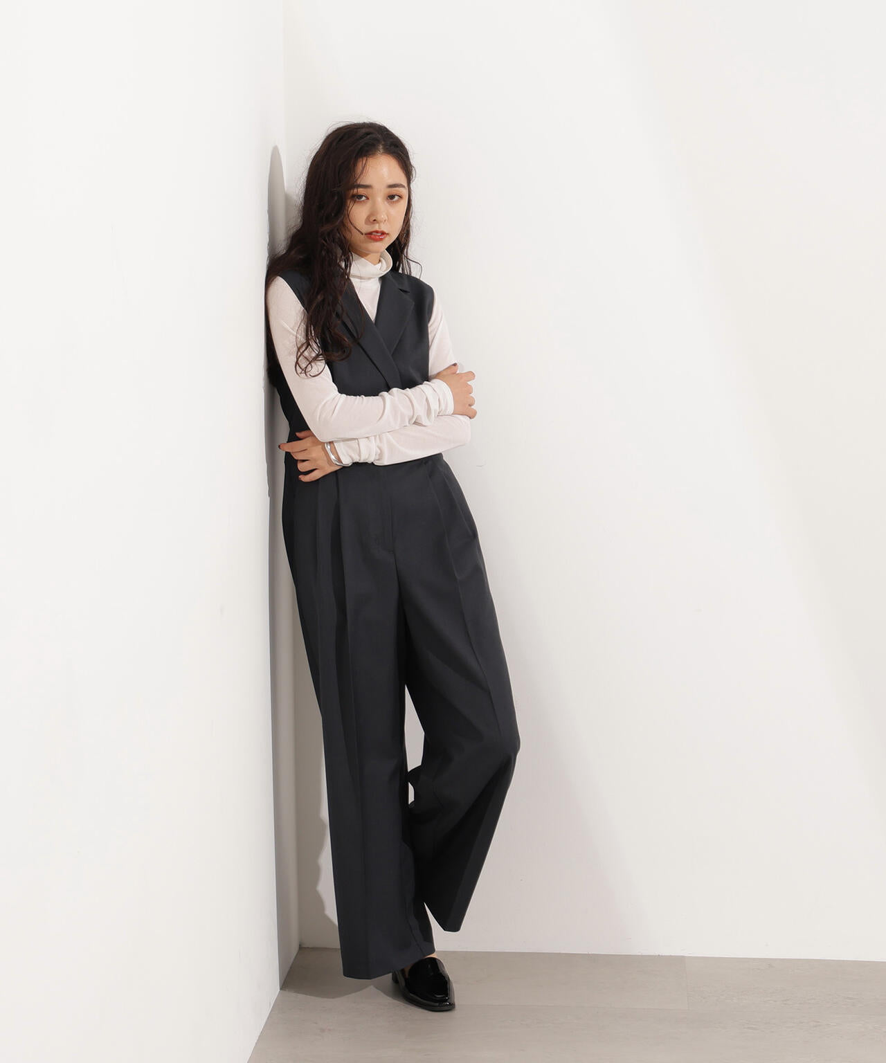 【小室安未さん着用】テーラードジャンプスーツ