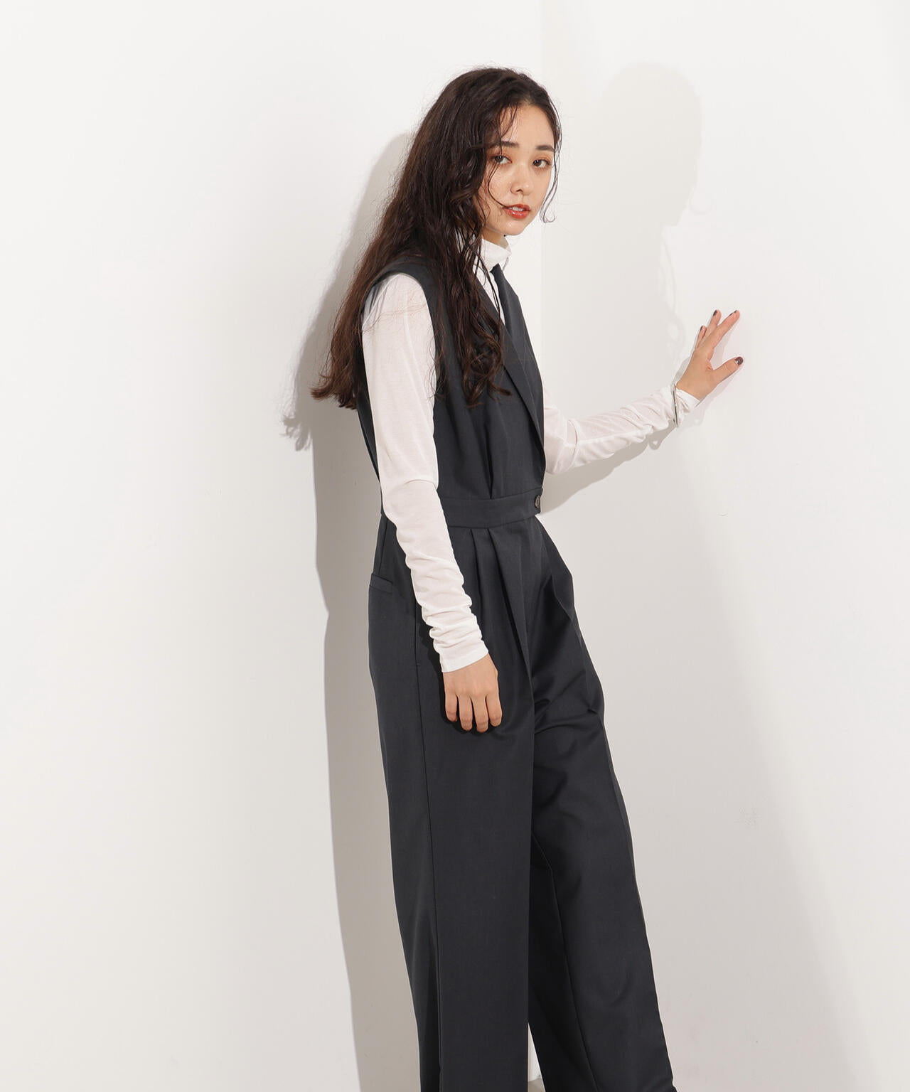 小室安未さん着用】テーラードジャンプスーツ | N. Natural Beauty 小室安未さん着用】テーラードジャンプスーツ | N. Natural Beauty