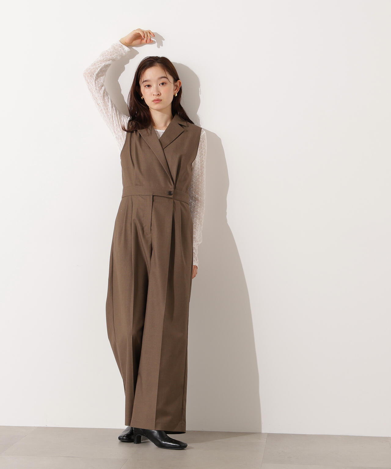 【小室安未さん着用】テーラードジャンプスーツ