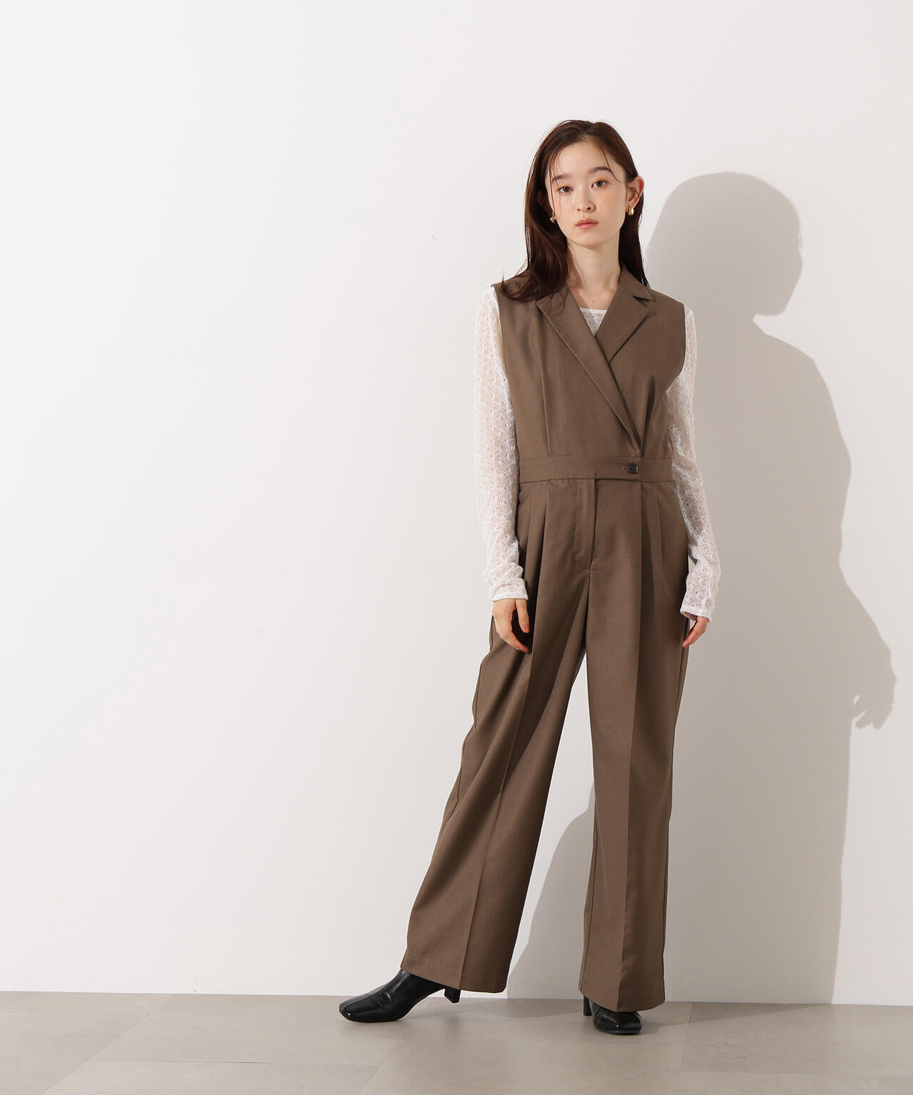 【小室安未さん着用】テーラードジャンプスーツ