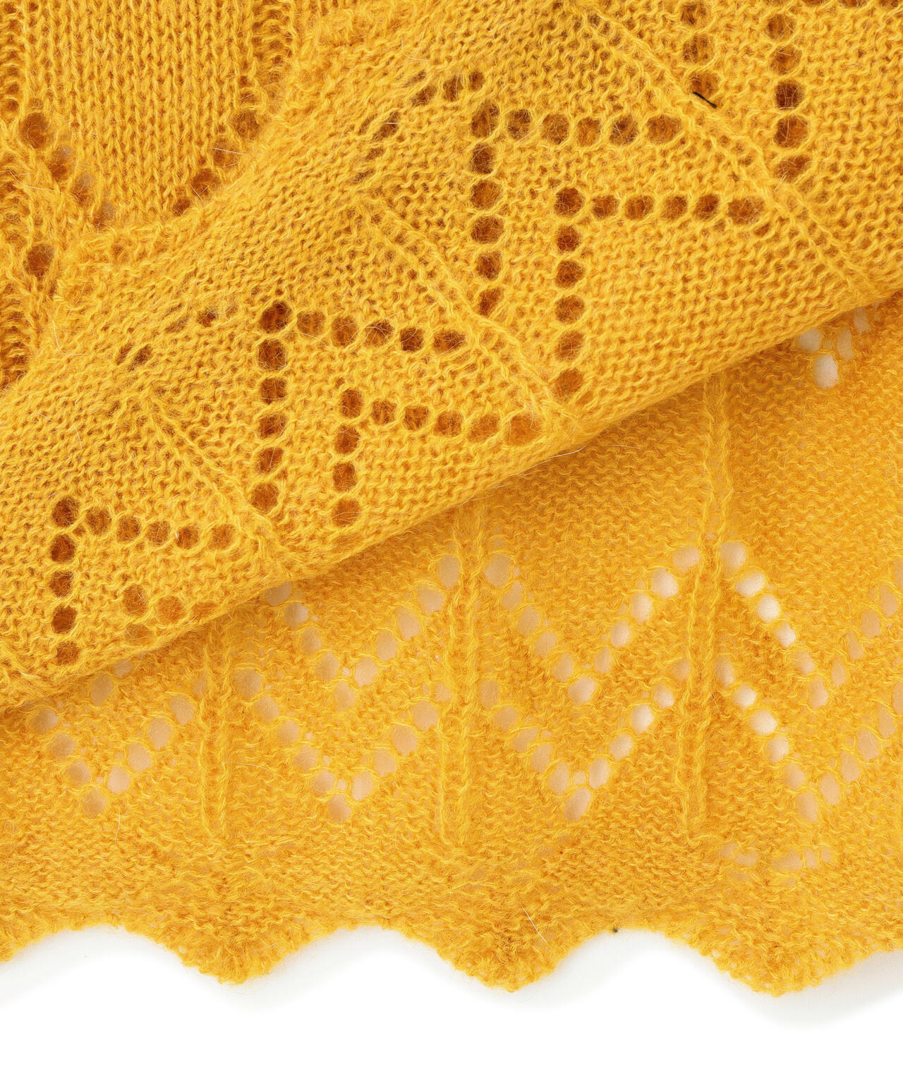 【岸本セシルさん着用】透かし編みニットキャミワンピース