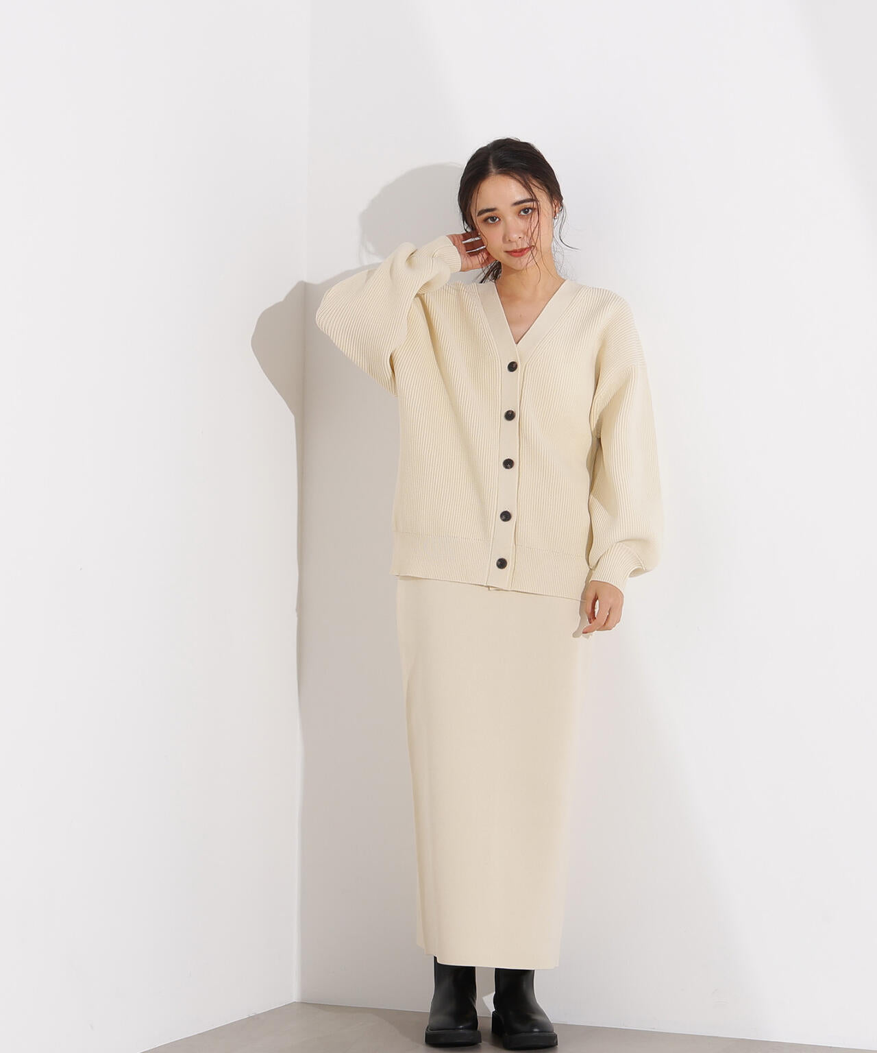 値下げ中【新品】NKNIT paper mix knit ニットセットアップ Floran セットアップ ミックスニット レディース : ZOZOTOWN Yahoo!店