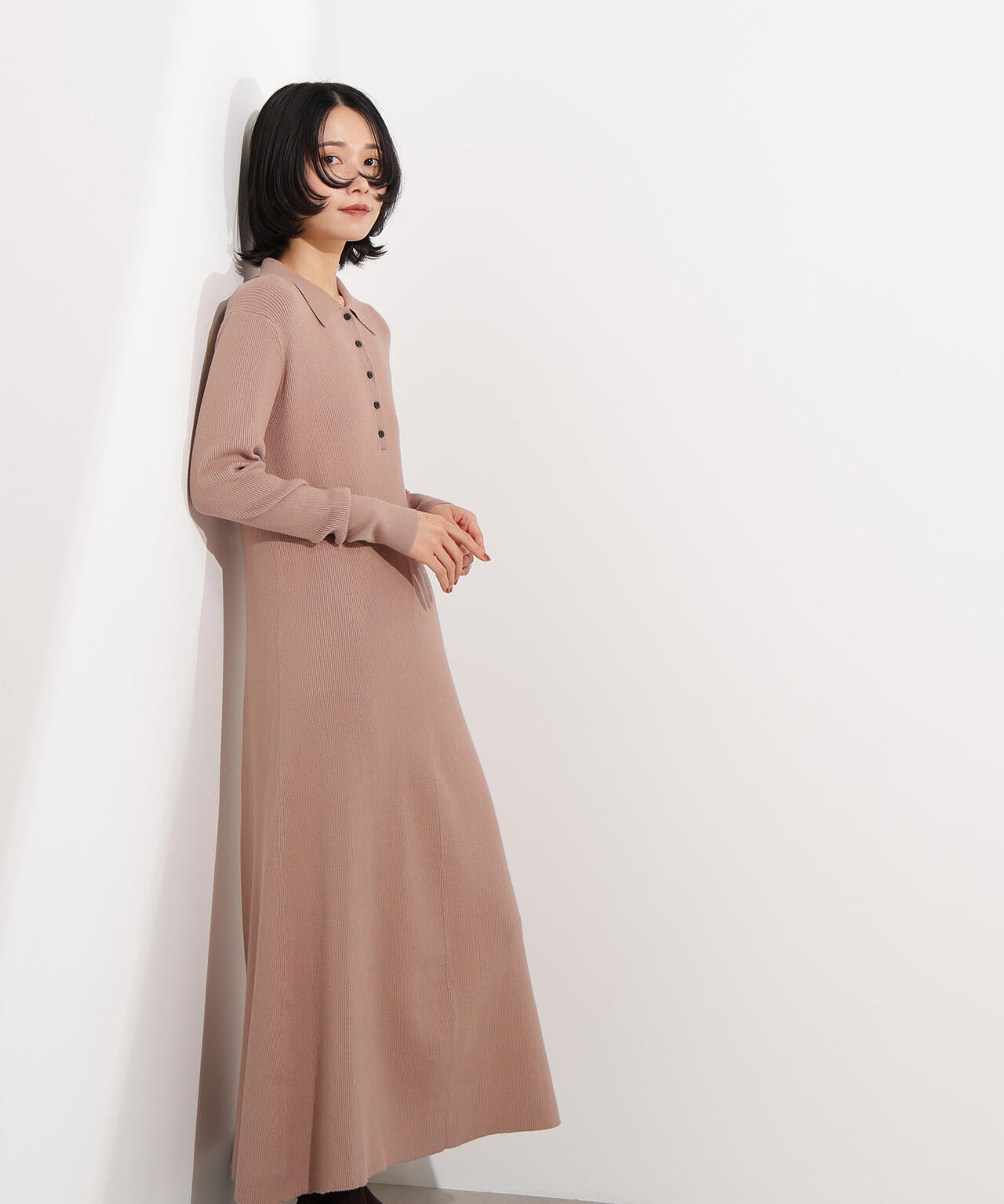 小室安未さん着用】襟付きニットワンピース | N. Natural Beauty