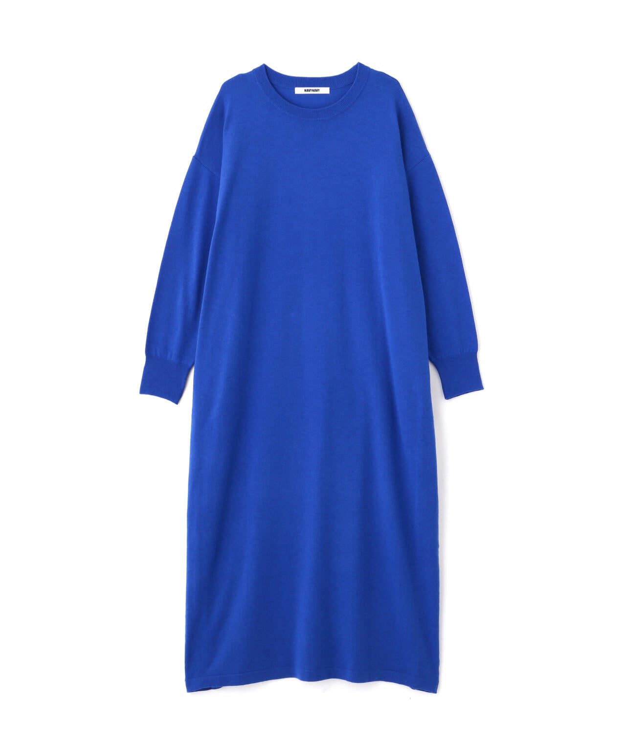 【瞬間コーデ】静電気軽減テープ使用くびれ自在ニットマキシワンピース