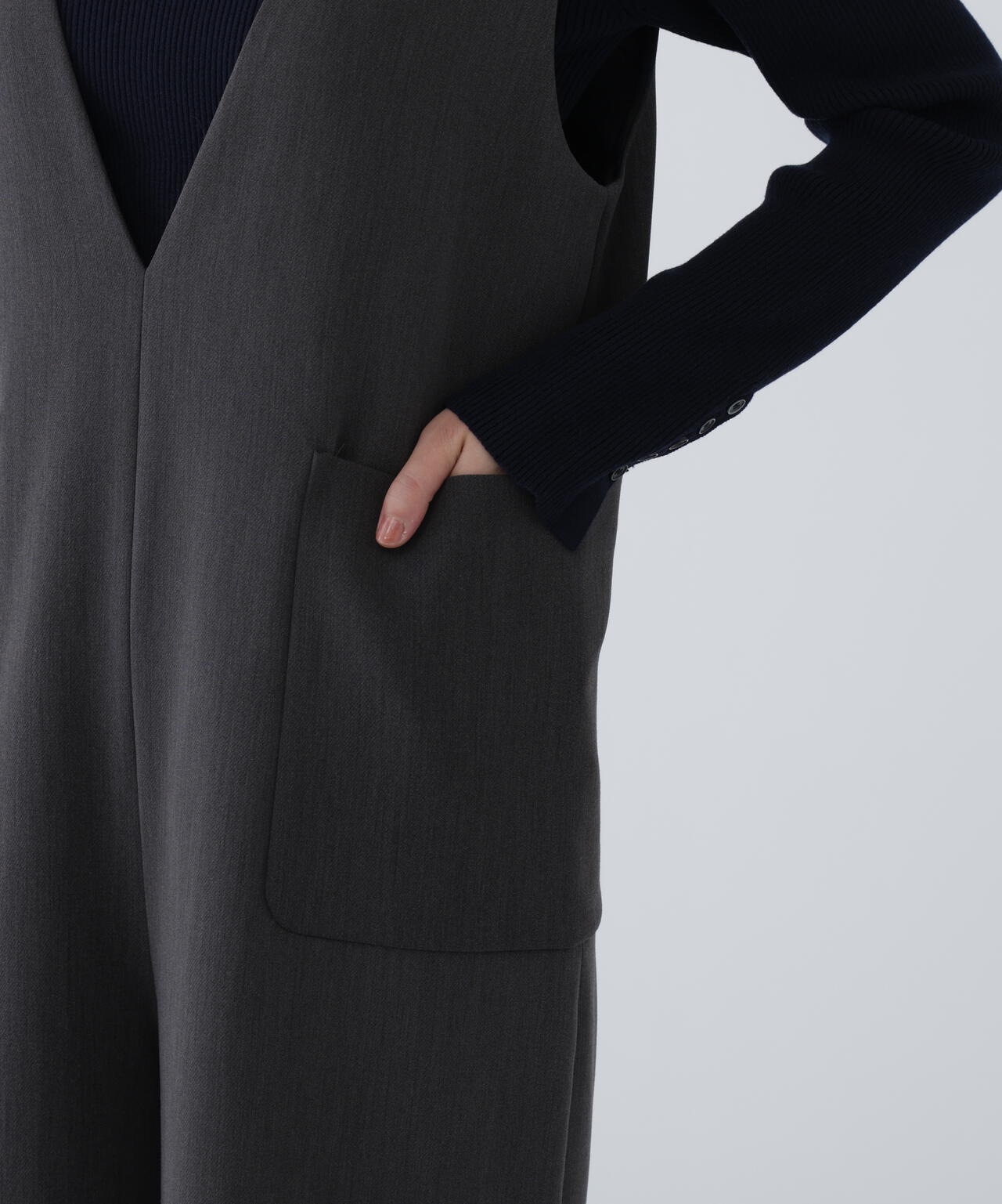 【365ユーティリティー】洗える前後2WAYコンビネゾン