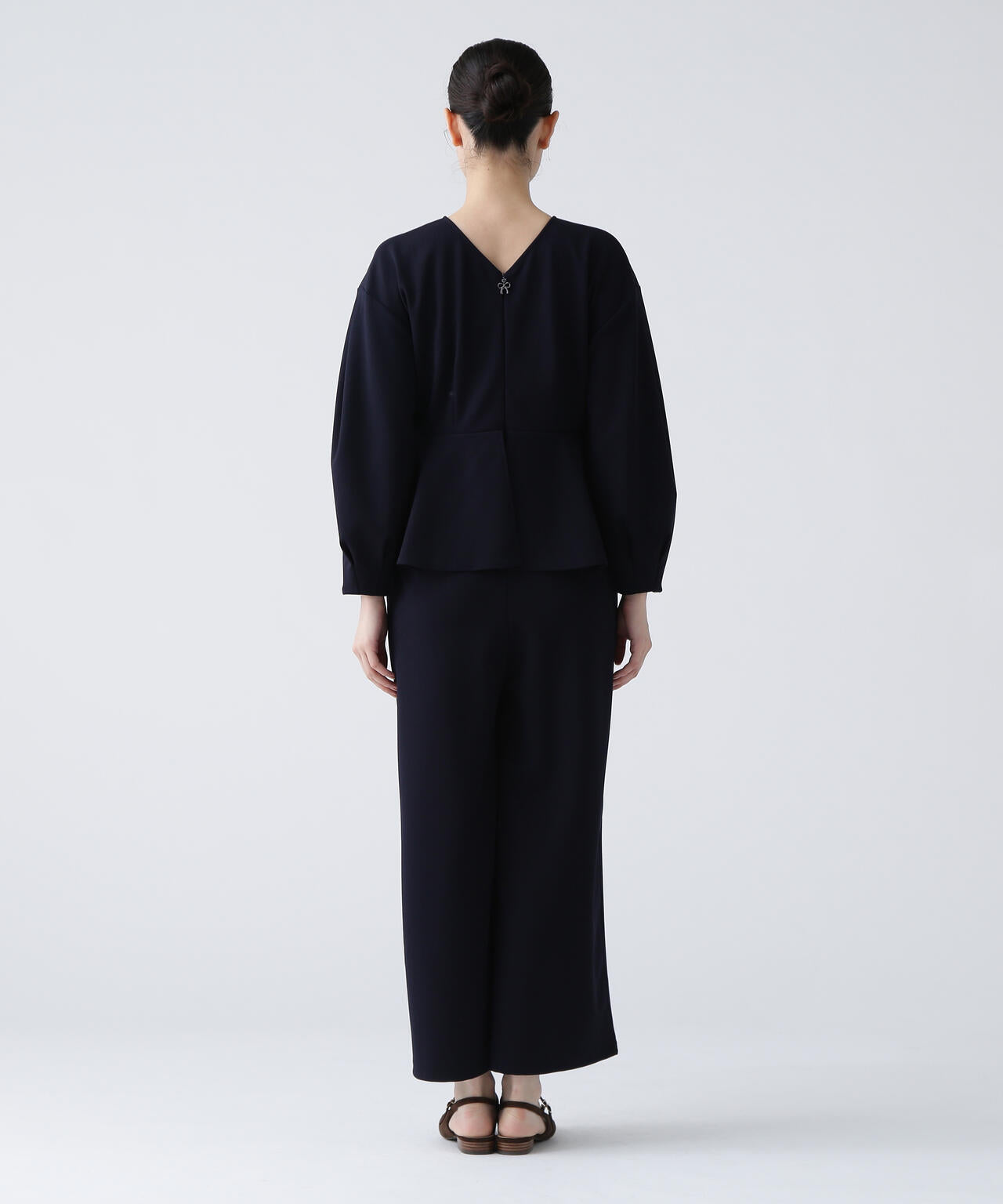 【瞬間コーデ】洗える楽ちんキレイ見え2WAYジャージーコンビネゾン