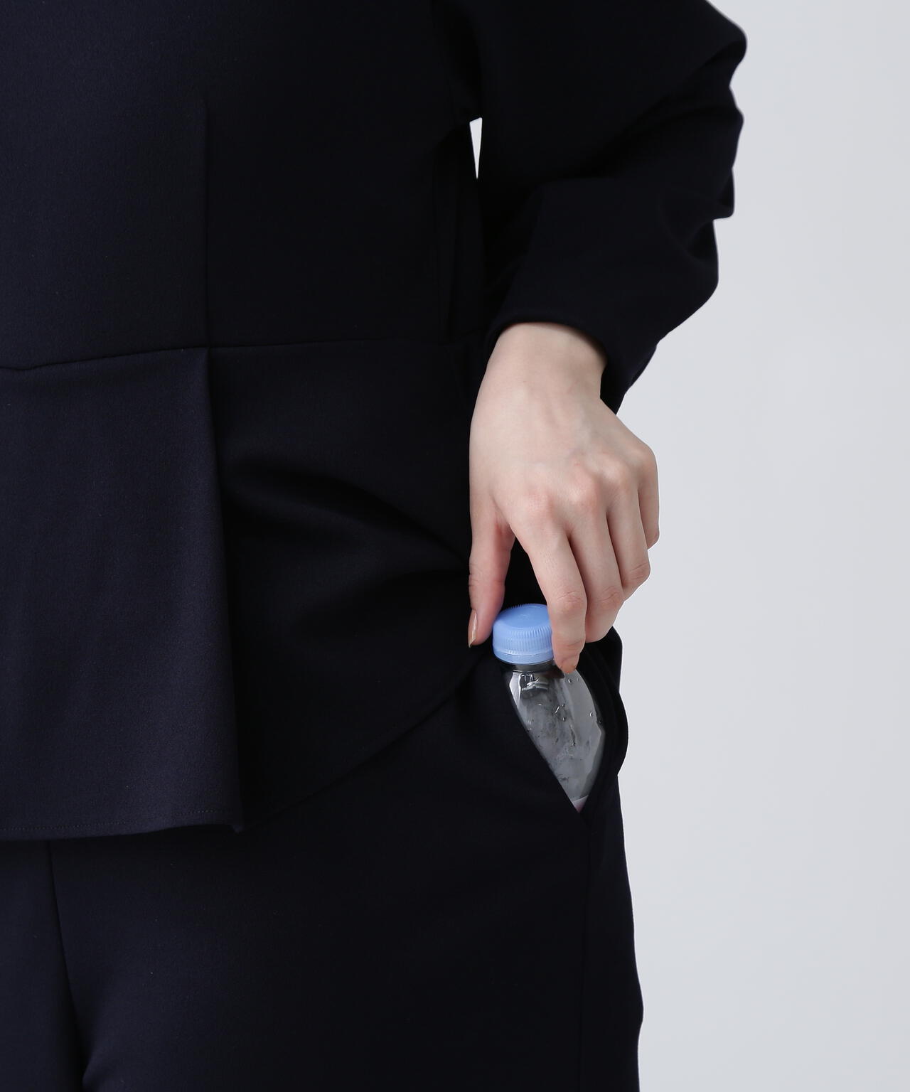 瞬間コーデ】洗える楽ちんキレイ見え2WAYジャージーコンビネゾン