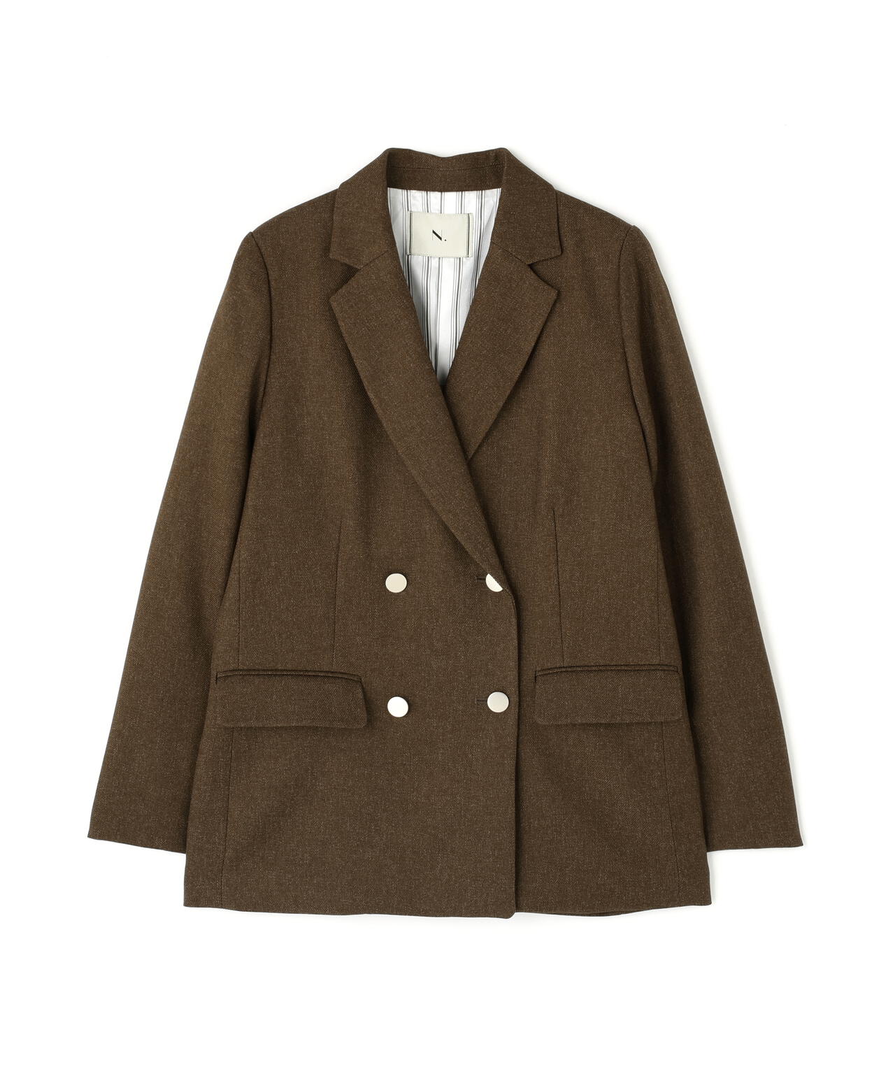 岸本セシルさん着用】ダブルブレストテーラードジャケット | N