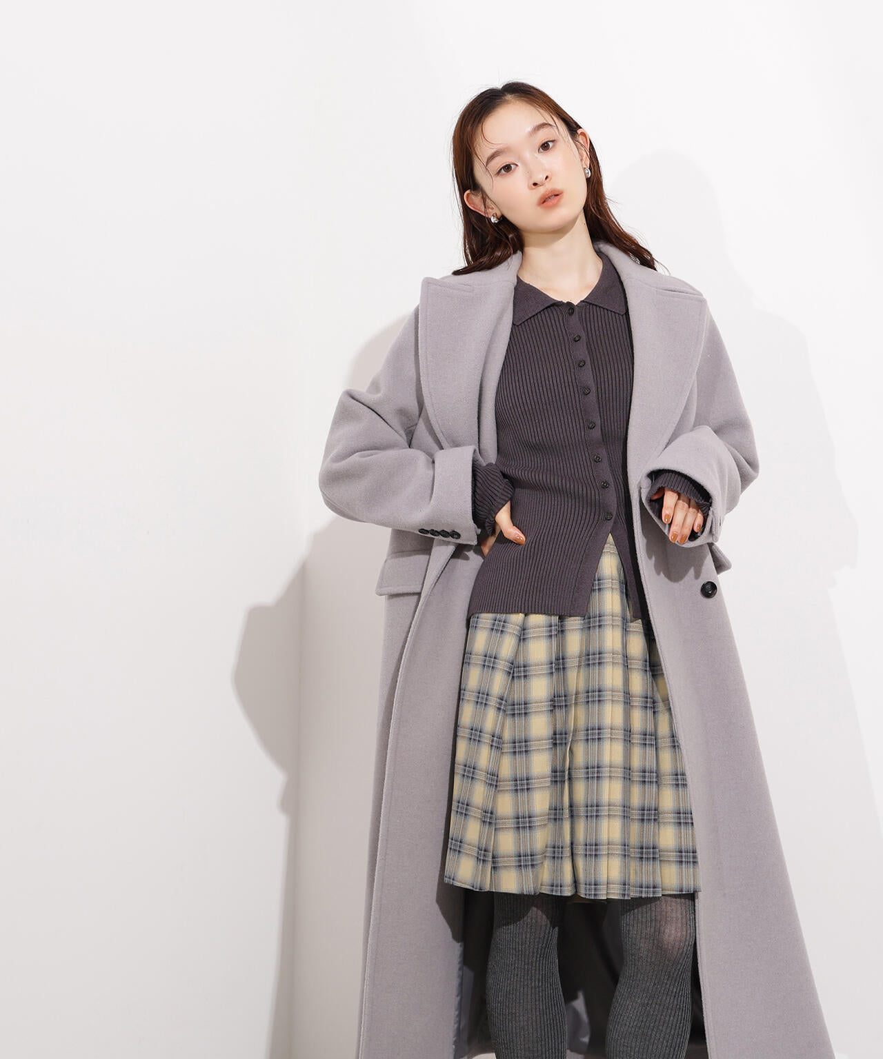 【新品タグ付き✨】ナチュラルビューティーベーシック　チェスターコート　ロング　M チェスターロングコート | N. Natural Beauty Basic*（エヌ ナチュラル