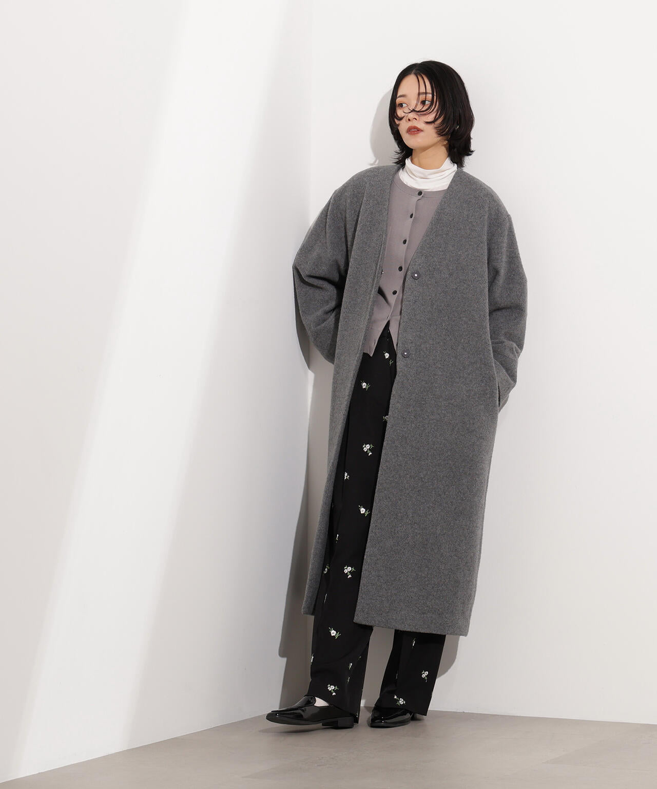 カラーレスロングコート | N. Natural Beauty Basic*（エヌ ナチュラル