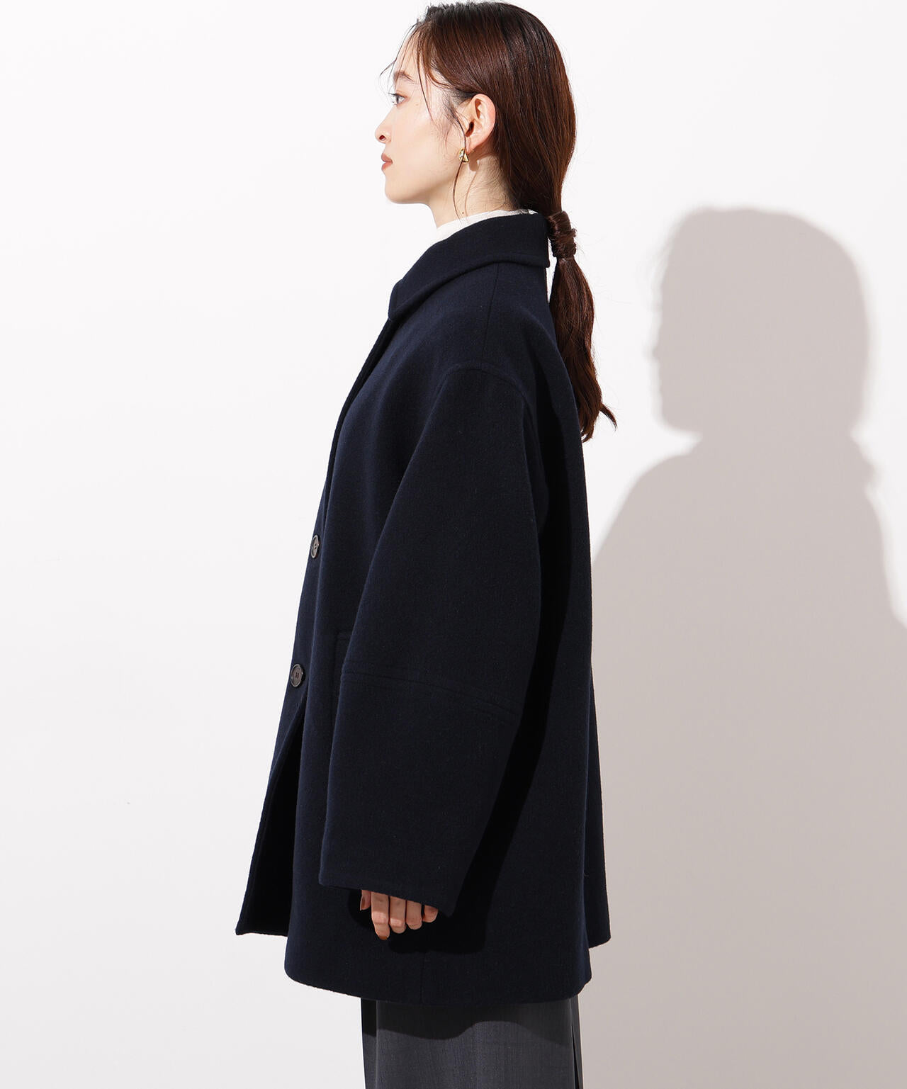 ステンカラーミディコート | N. Natural Beauty Basic*（エヌ