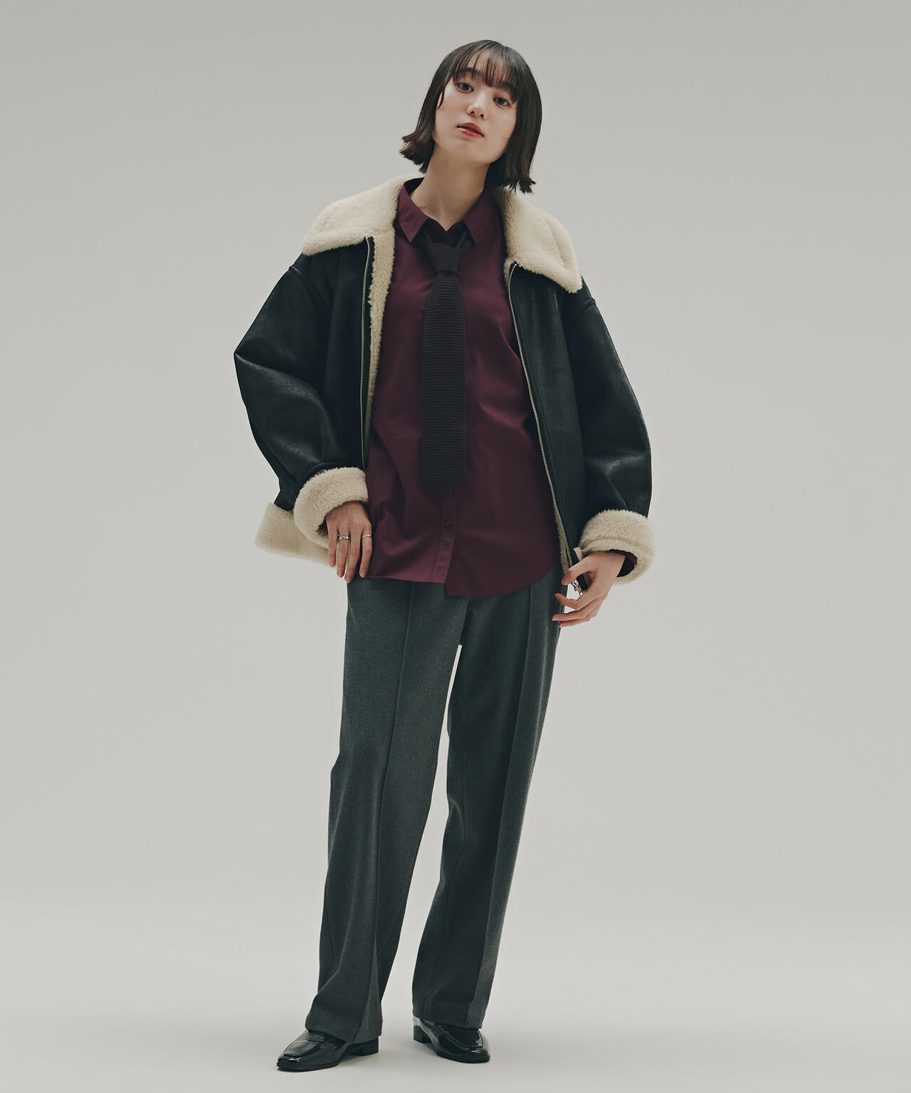 ムートンライナー　未使用に近い Lot No. BR15764 SUBMARINE CLOTHING WINTER WOOLIN “U.S.NAVY UNIFORM