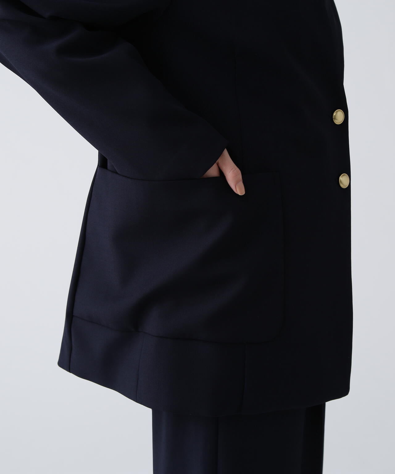 365ユーティリティー】洗えてシワになりづらいストレッチギャバ