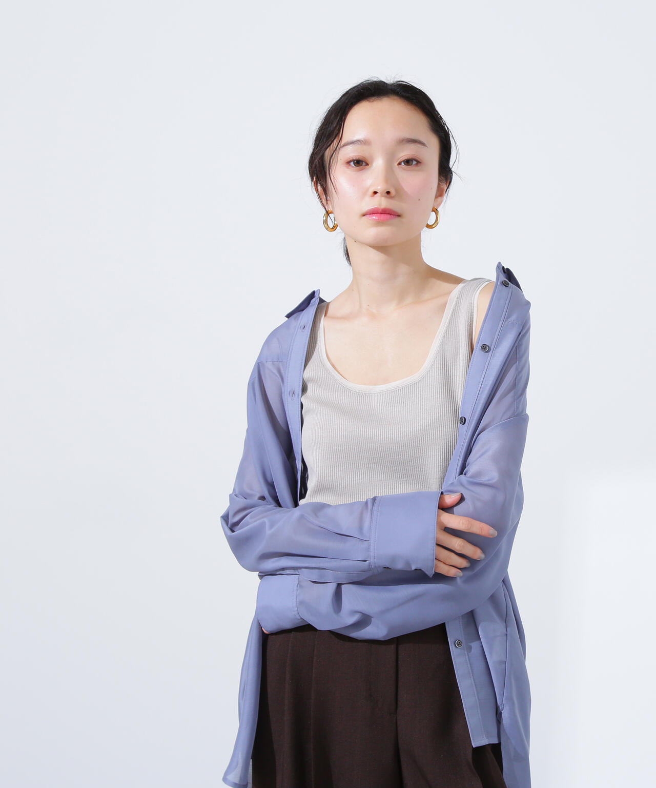 drop♡beauty シアートリムタンクトップ | N. Natural Beauty Basic*（エヌ