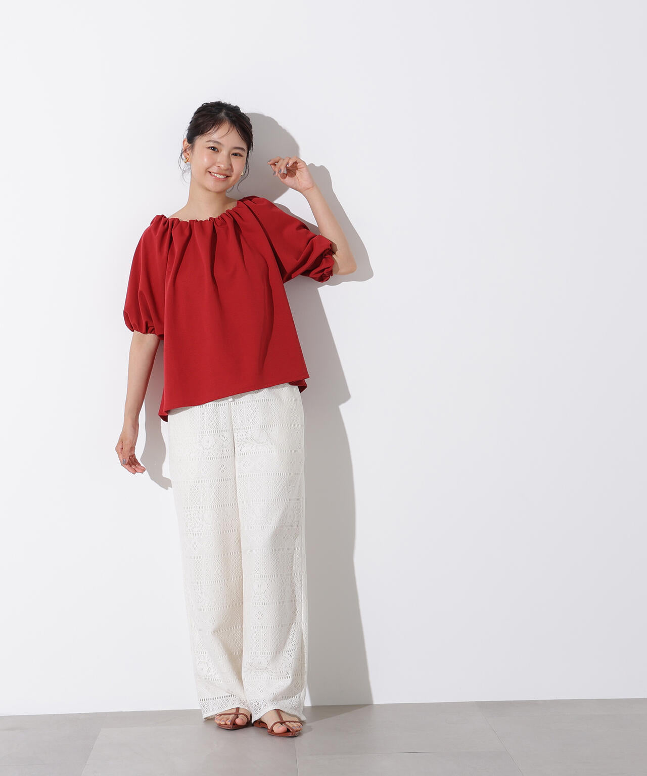 2wayオフショルカットソー | N. Natural Beauty Basic*（エヌ 