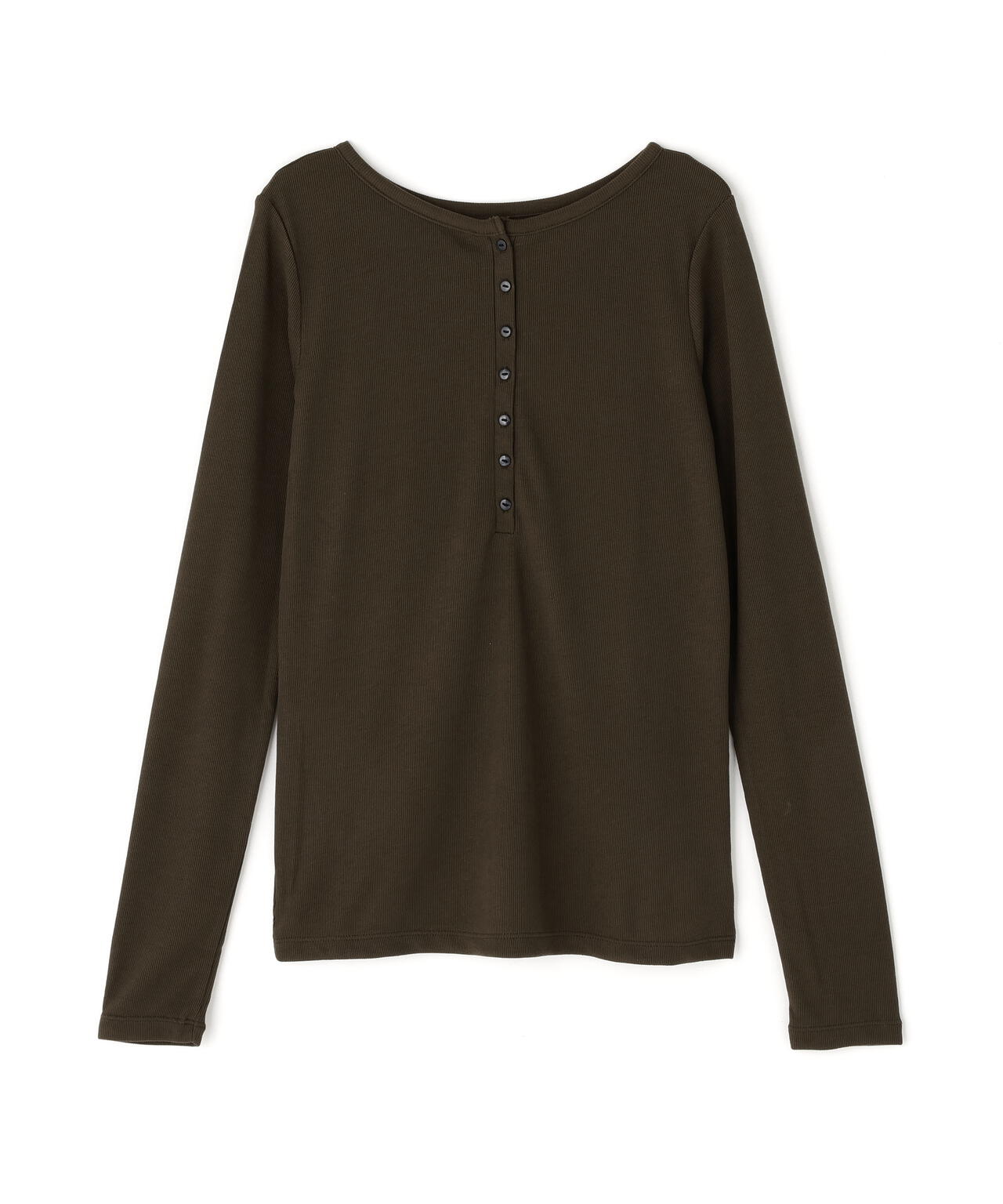 ヘンリーネックシアーカットソー | N. Natural Beauty Basic*（エヌ