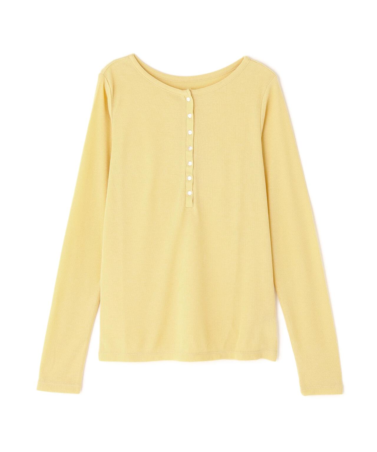 ヘンリーネックシアーカットソー