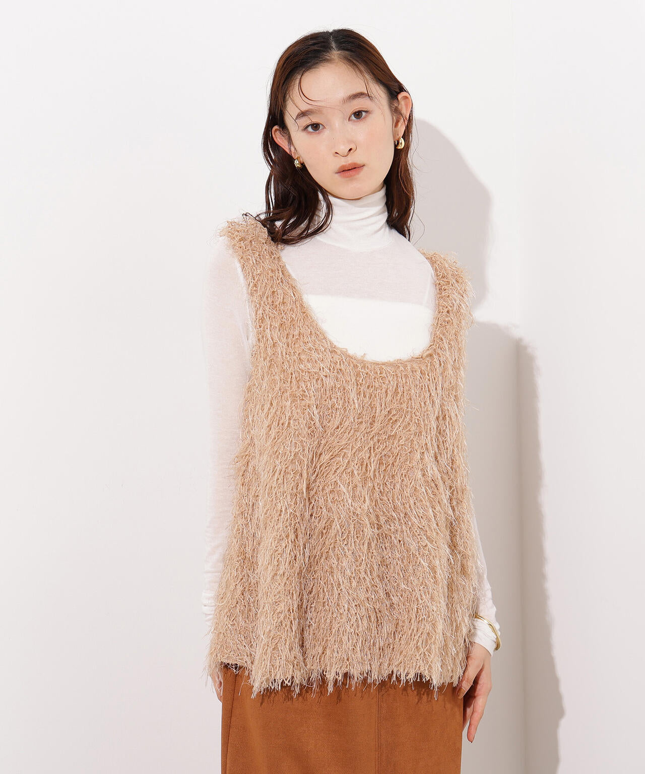 フリンジベスト | N. Natural Beauty Basic*（エヌ ナチュラル
