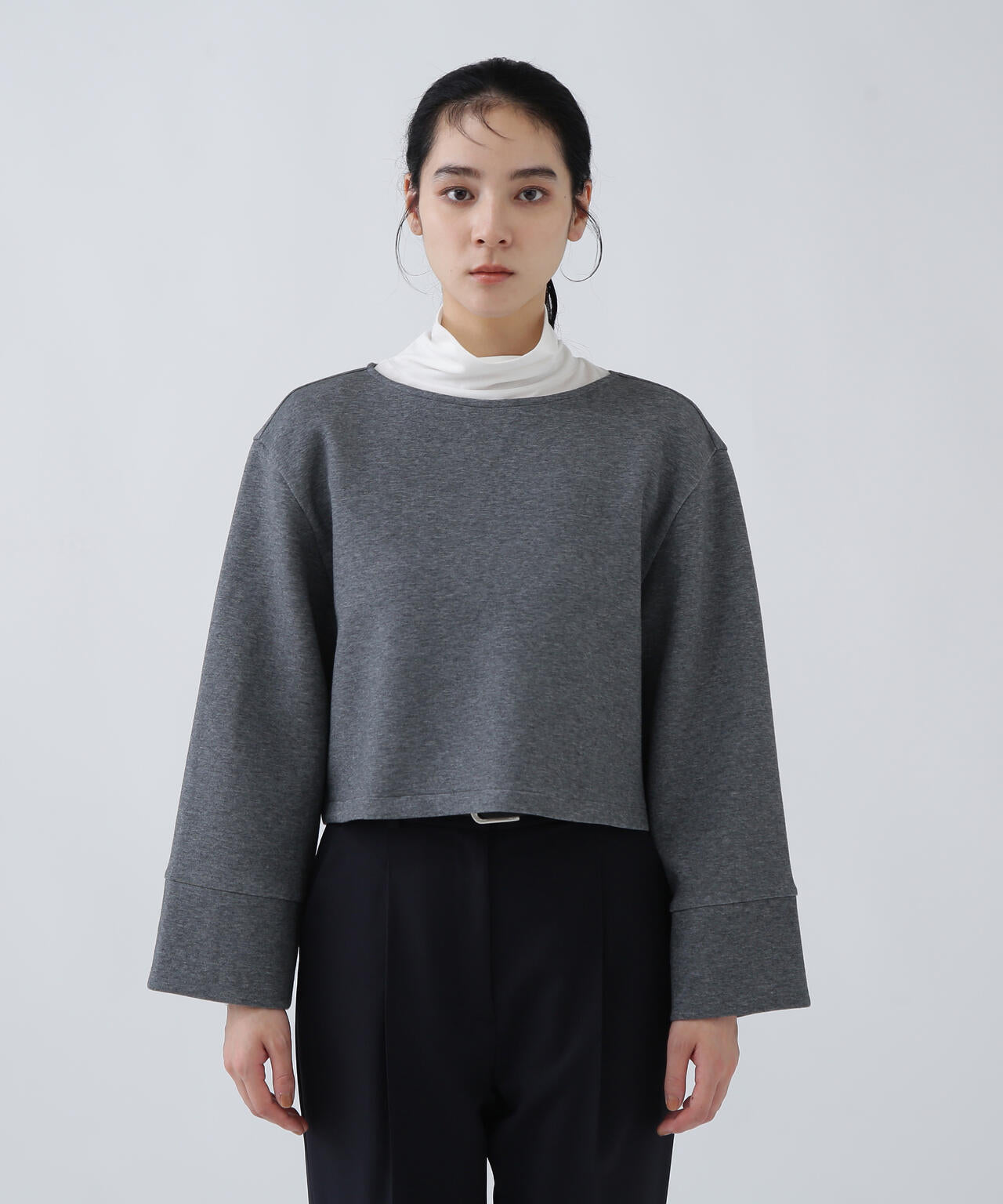 【好きを着て気分が高まる】甘さを着替える2WAYダンボールプルオーバー